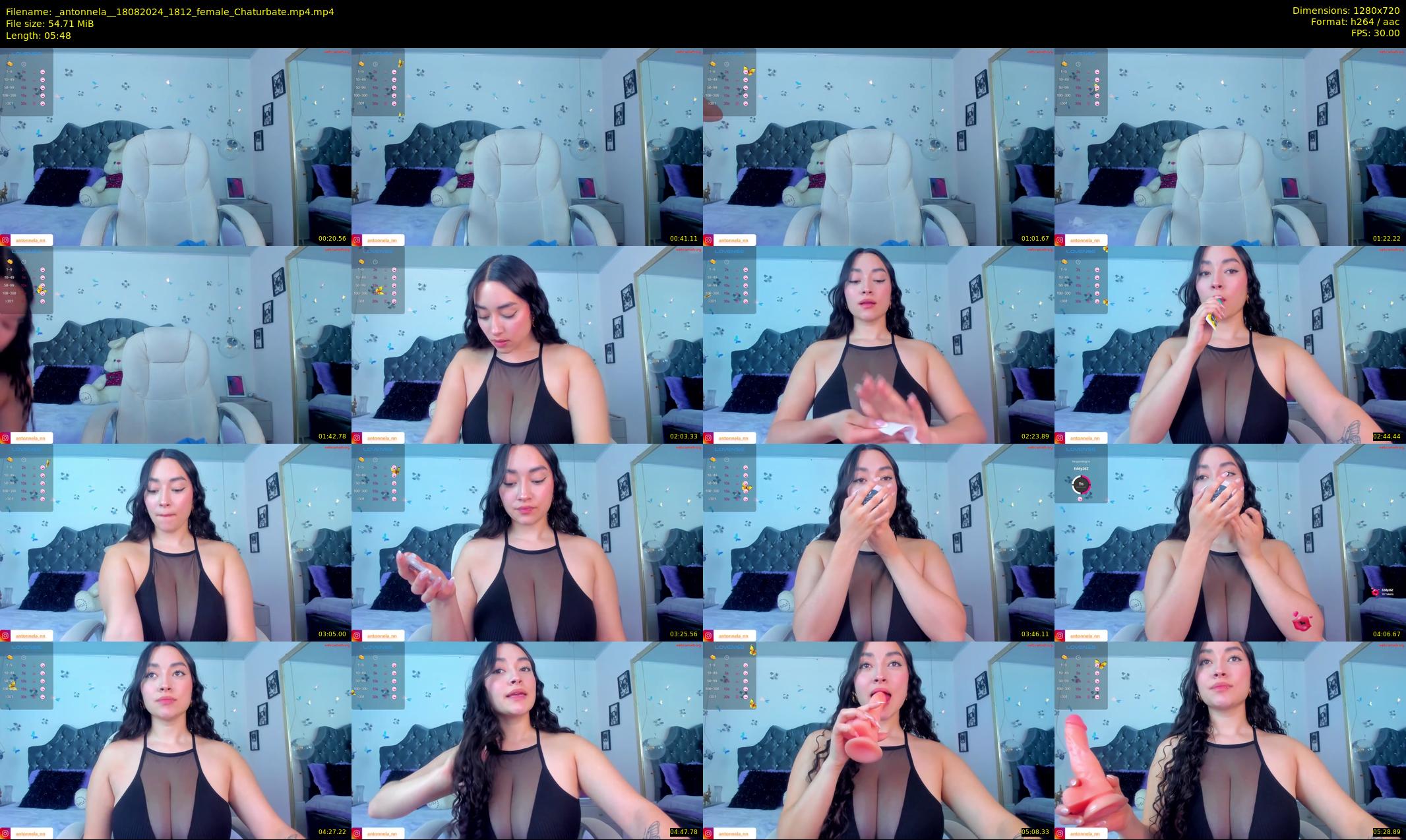 _antonnela_ — 6 minute Chaturbate female cam show recording, 720p, Aug 18, 2024