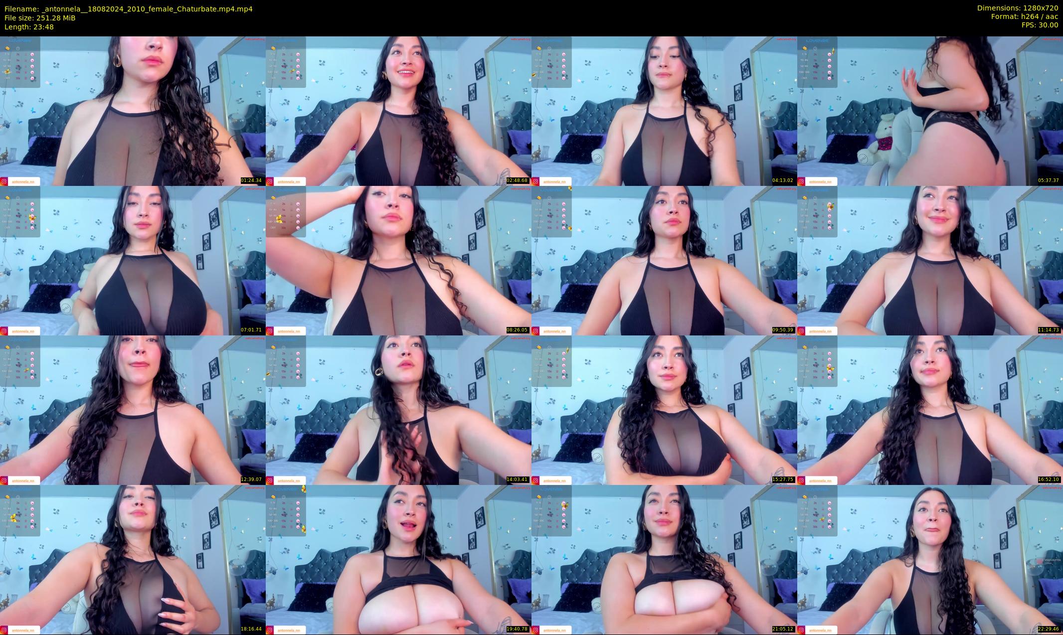 _antonnela_ — 24 minute Chaturbate female cam show recording, 720p, Aug 18, 2024