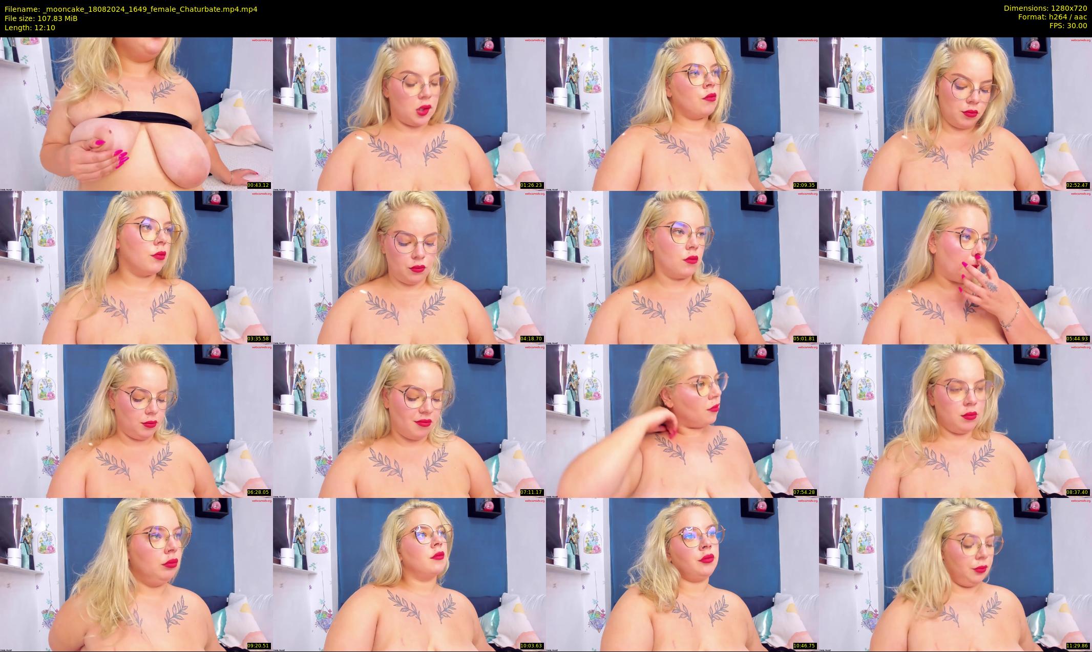 _mooncake — 13 minute Chaturbate female cam show recording, 720p, Aug 18, 2024