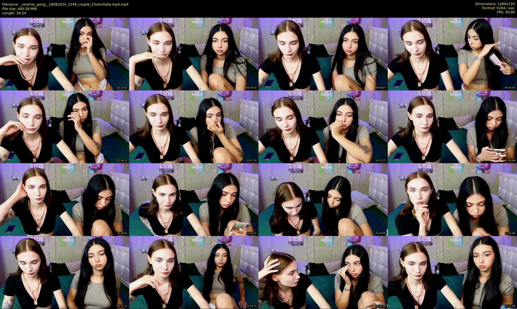 _reverse_gang_ — 40 minute Chaturbate couple cam show recording, 720p, Aug 18, 2024