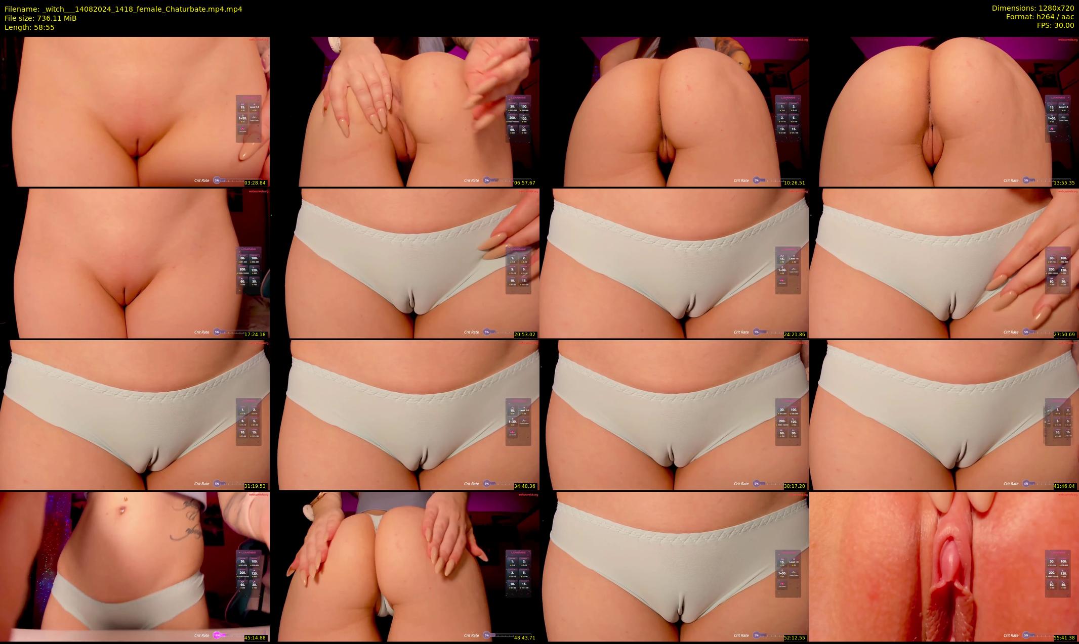 _witch__ — 59 minute Chaturbate female cam show recording, 720p, Aug 14, 2024