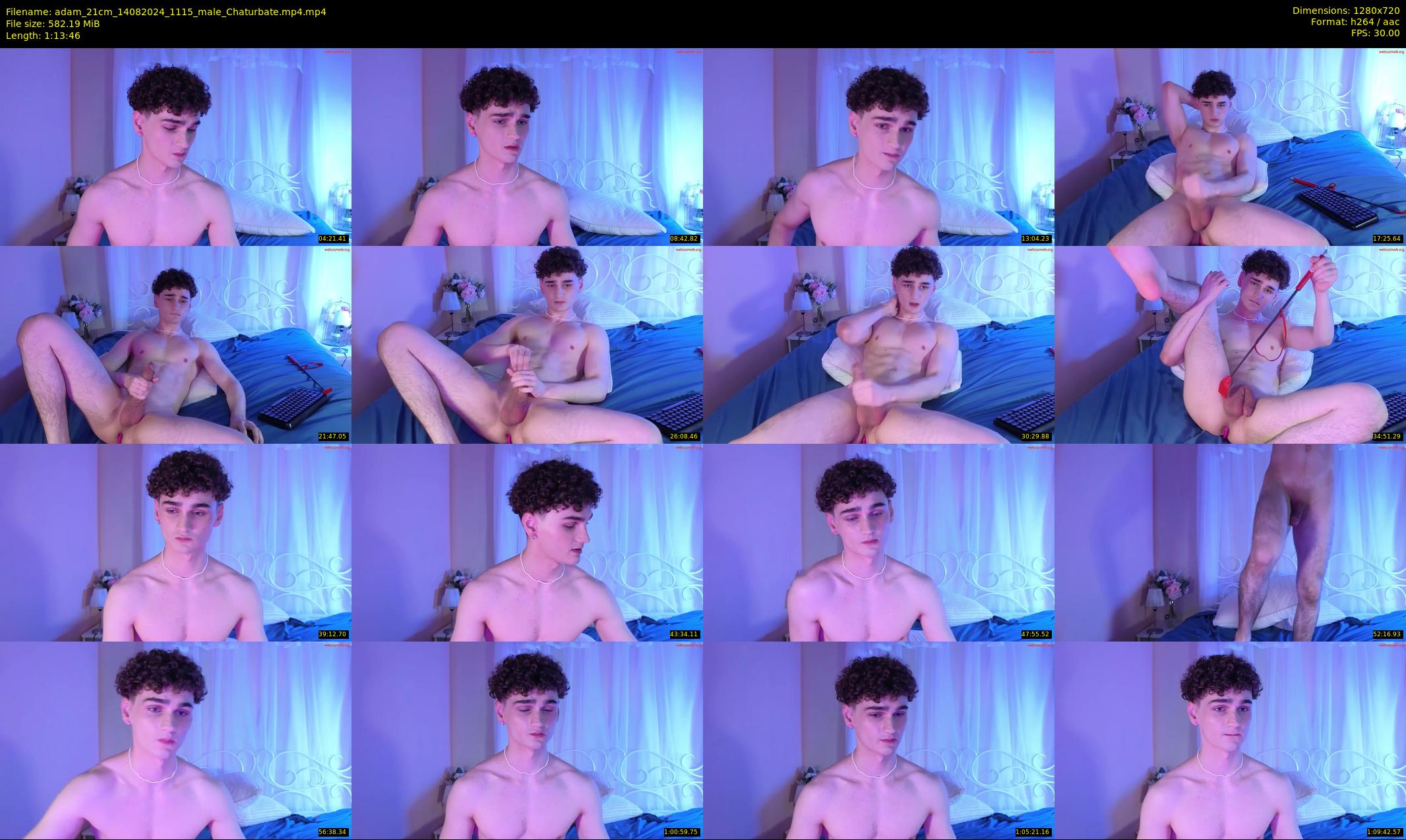 adam_21cm — 74 minute Chaturbate male cam show recording, 720p, Aug 14, 2024