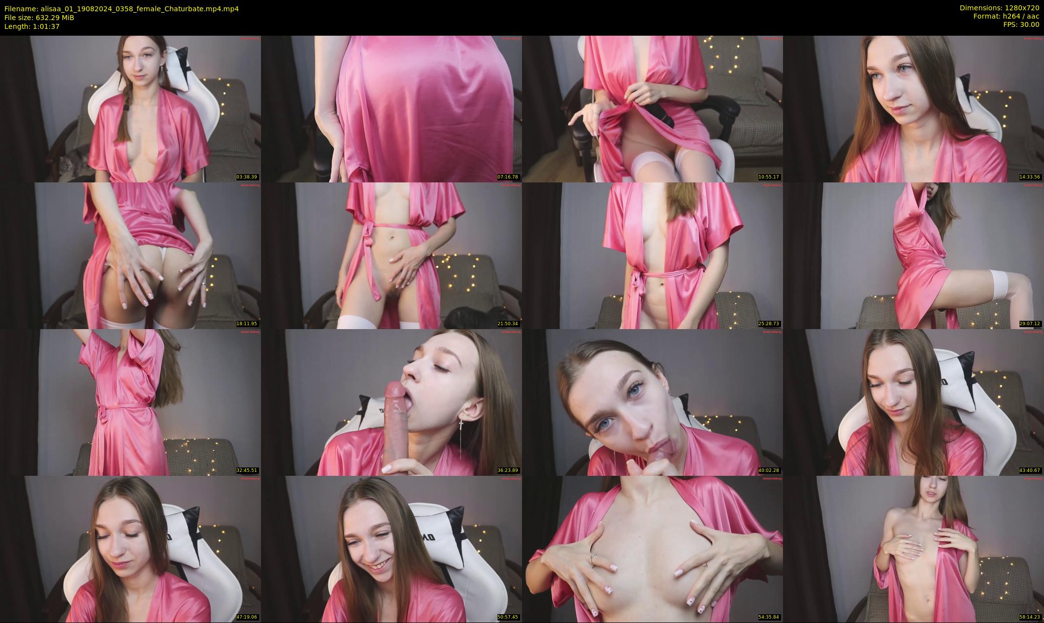 alisaa_01 — 62 minute Chaturbate female cam show recording, 720p, Aug 19, 2024