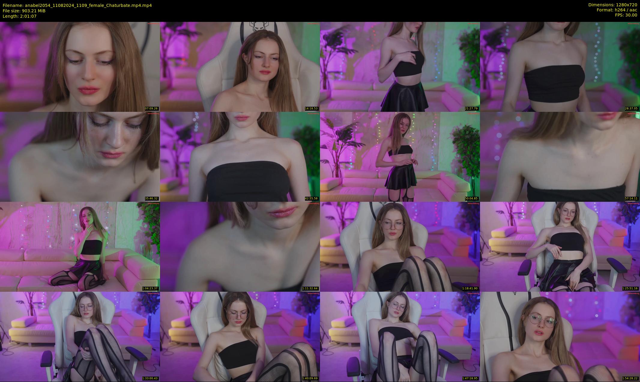 anabel2054 — 122 minute Chaturbate female cam show recording, 720p, Aug 11, 2024