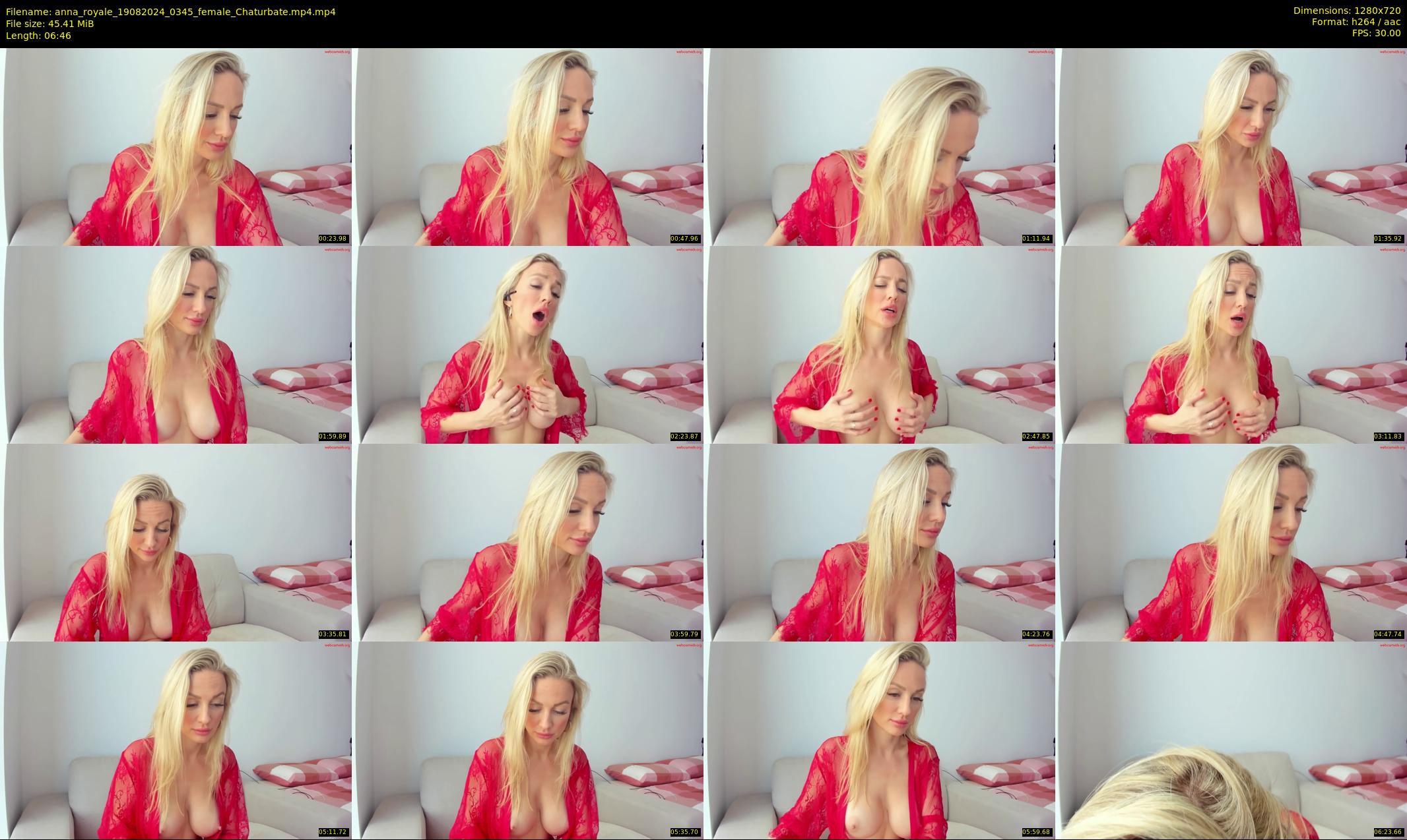 anna_royale — 7 minute Chaturbate female cam show recording, 720p, Aug 19, 2024