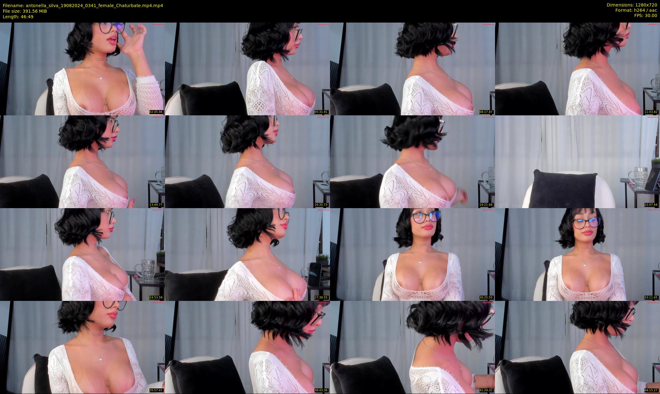antonella_silva — 47 minute Chaturbate female cam show recording, 720p, Aug 19, 2024