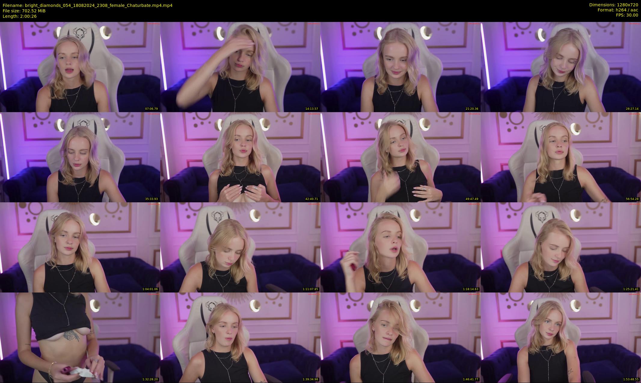 bright_diamonds_054 — 121 minute Chaturbate couple cam show recording, 720p, Aug 18, 2024