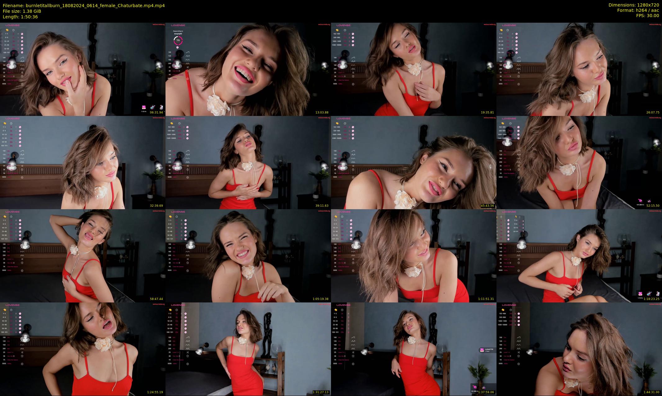 burnletitallburn — 111 minute Chaturbate female cam show recording, 720p, Aug 18, 2024