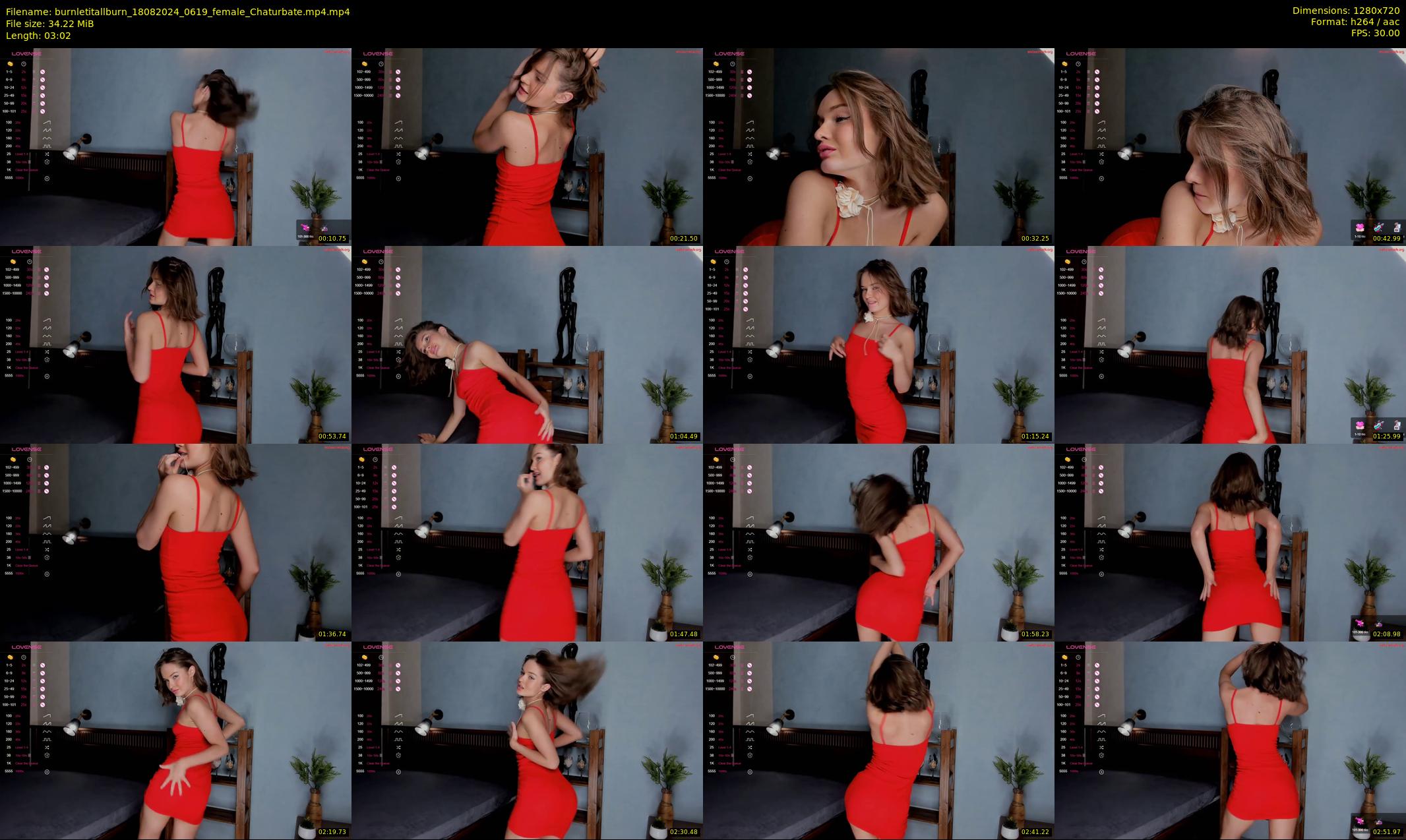 burnletitallburn — 4 minute Chaturbate female cam show recording, 720p, Aug 18, 2024