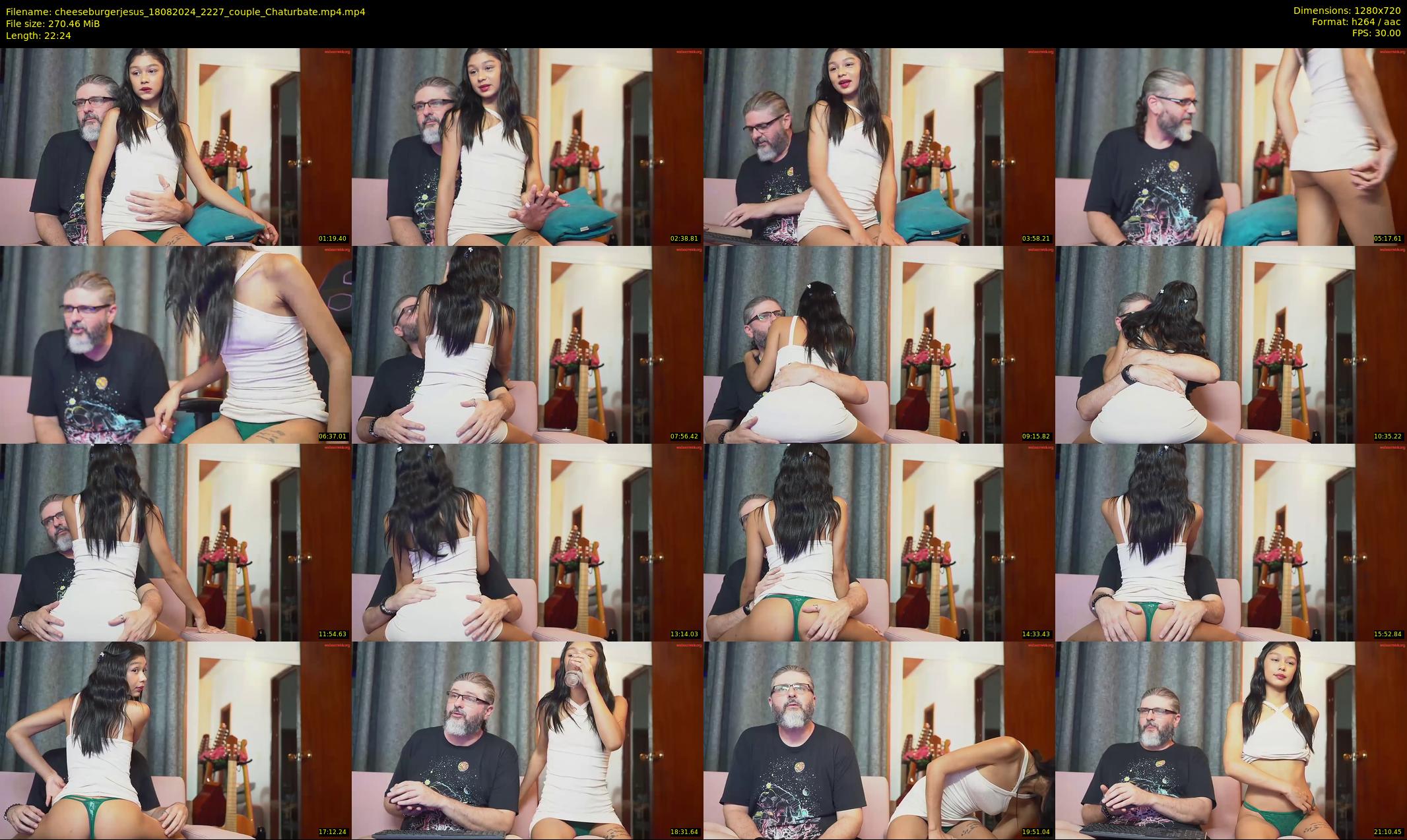 cheeseburgerjesus — 23 minute Chaturbate couple cam show recording, 720p, Aug 18, 2024