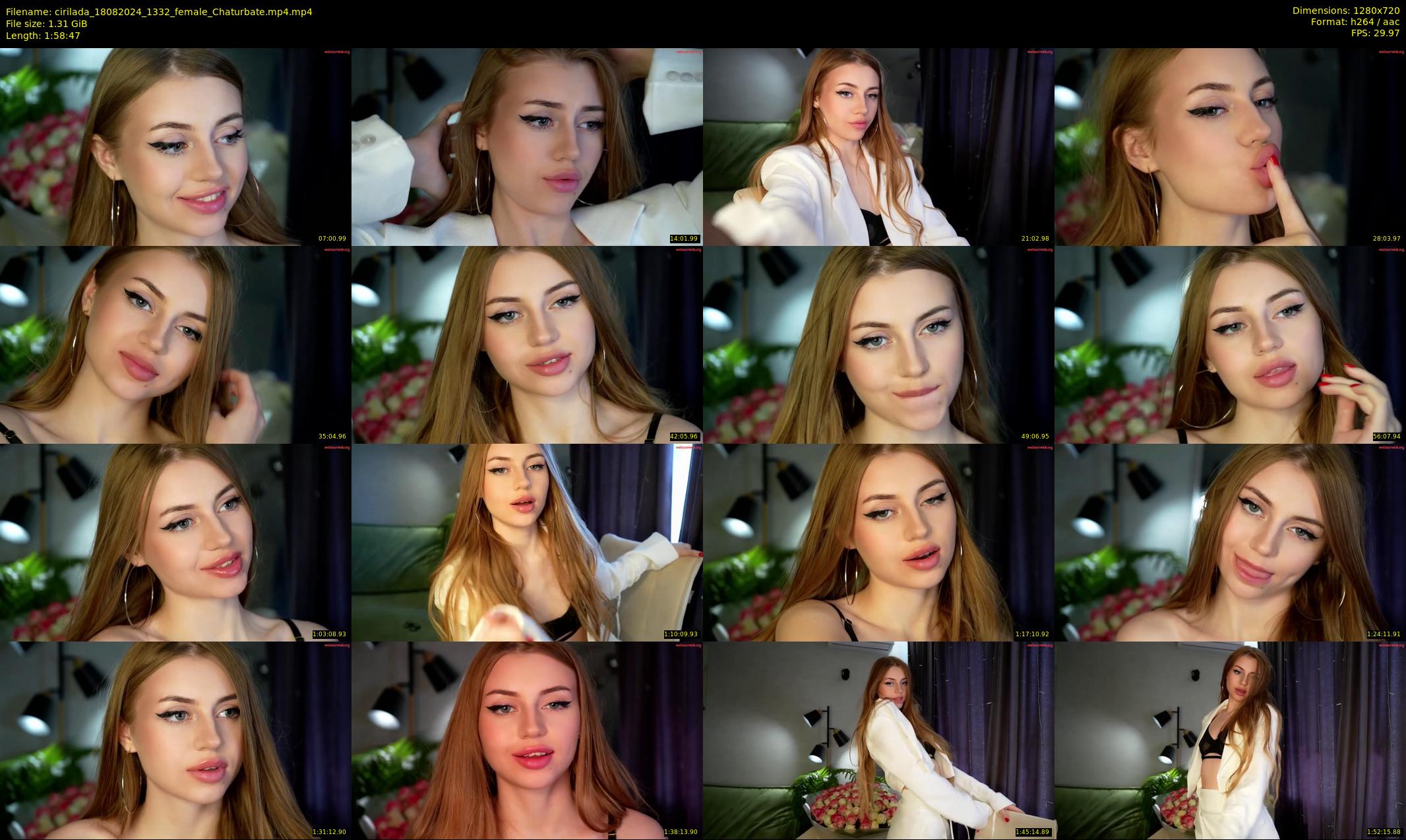 cirilada — 119 minute Chaturbate female cam show recording, 720p, Aug 18, 2024