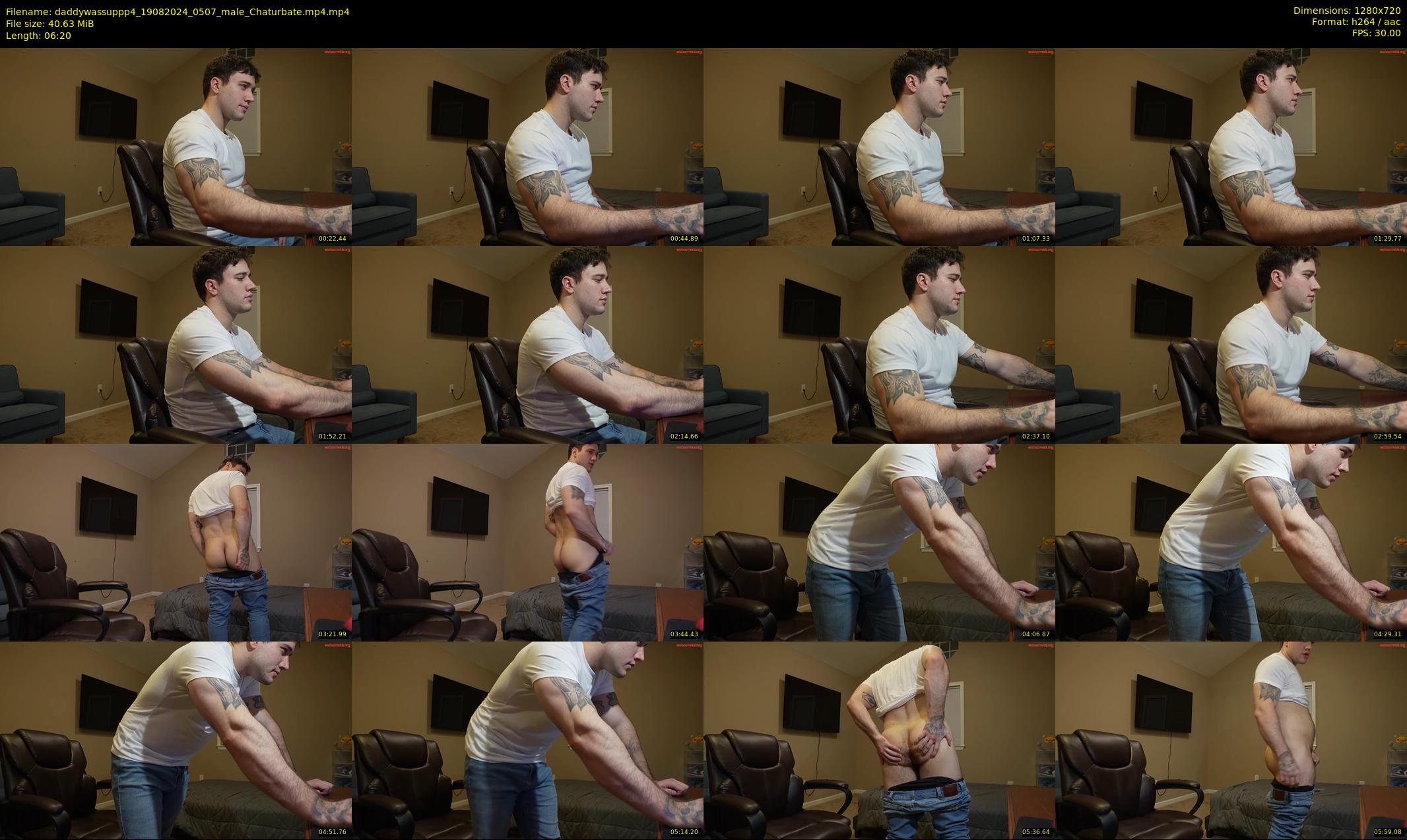 daddywassuppp4 — 7 minute Chaturbate male cam show recording, 720p, Aug 19, 2024