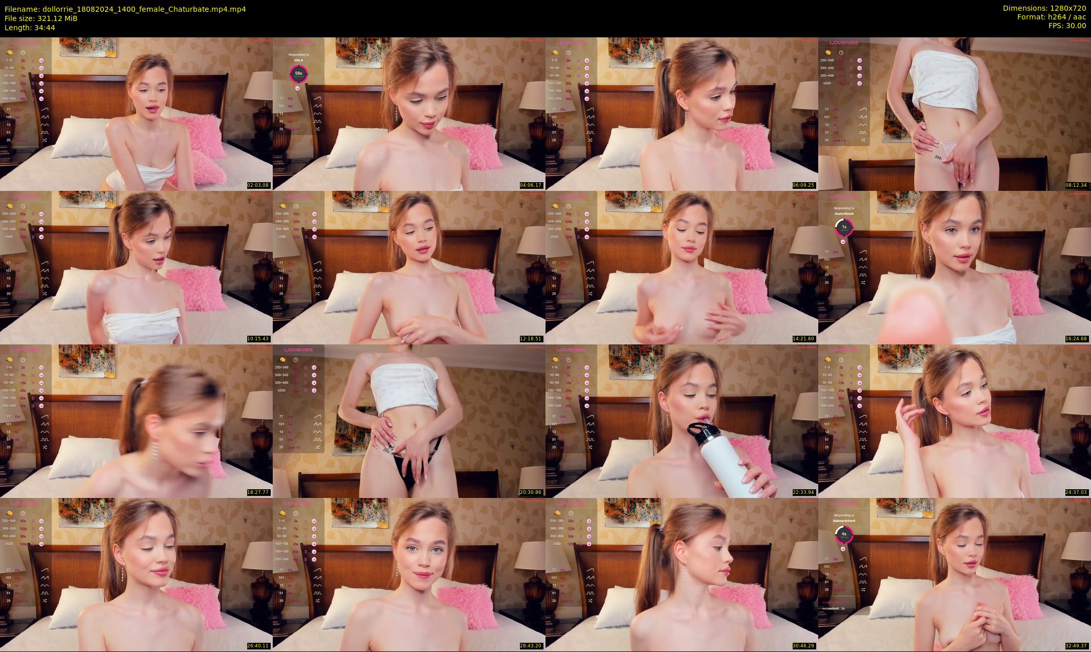 dollorrie — 35 minute Chaturbate couple cam show recording, 720p, Aug 18, 2024