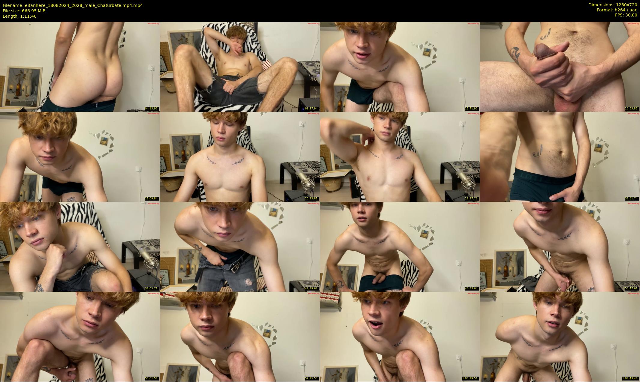 eitanhere — 72 minute Chaturbate male cam show recording, 720p, Aug 18, 2024