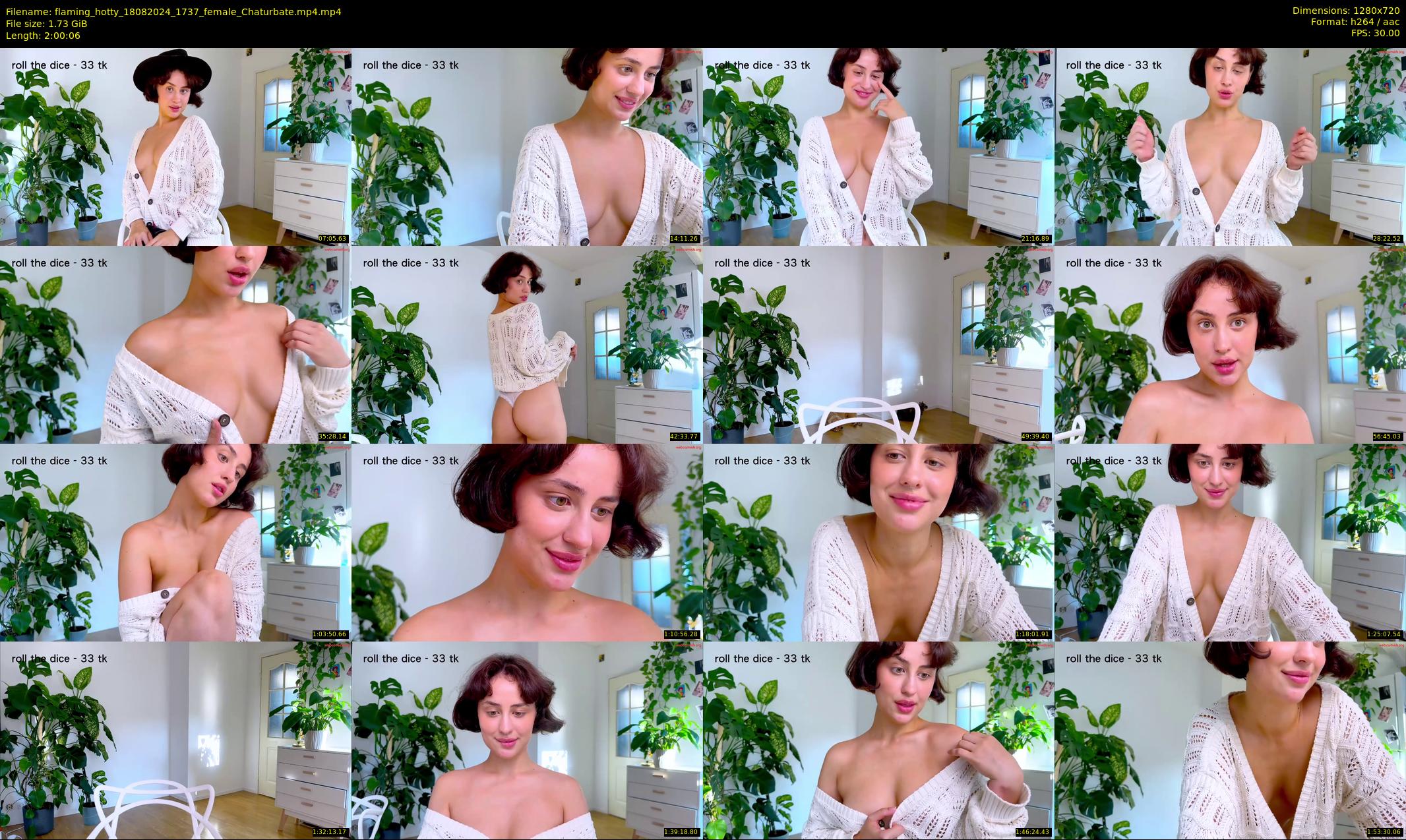 flaming_hotty — 121 minute Chaturbate female cam show recording, 720p, Aug 18, 2024