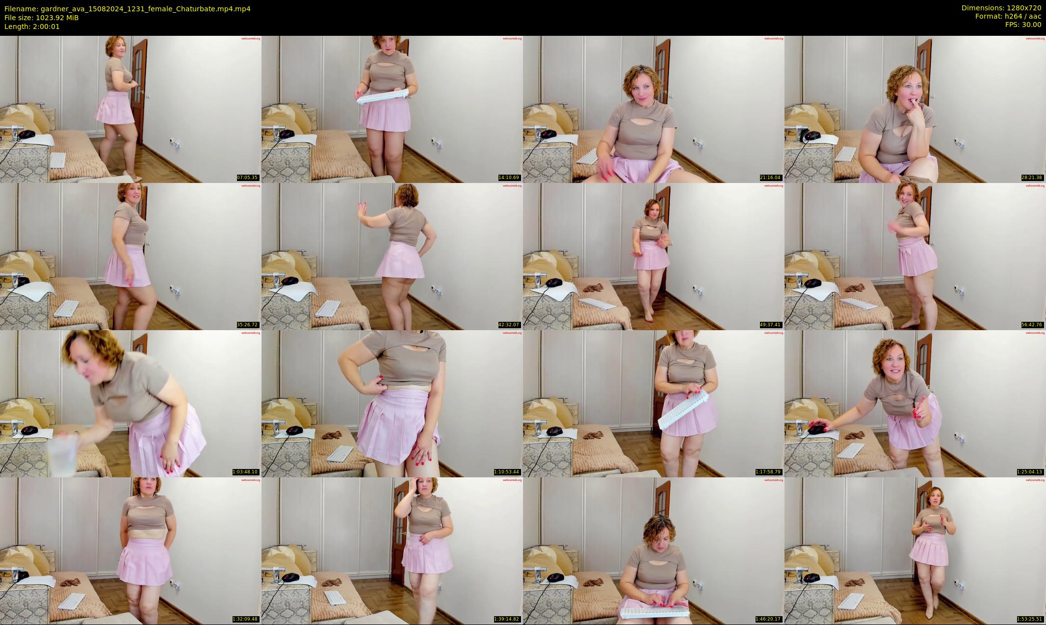 gardner_ava — 121 minute Chaturbate female cam show recording, 720p, Aug 15, 2024