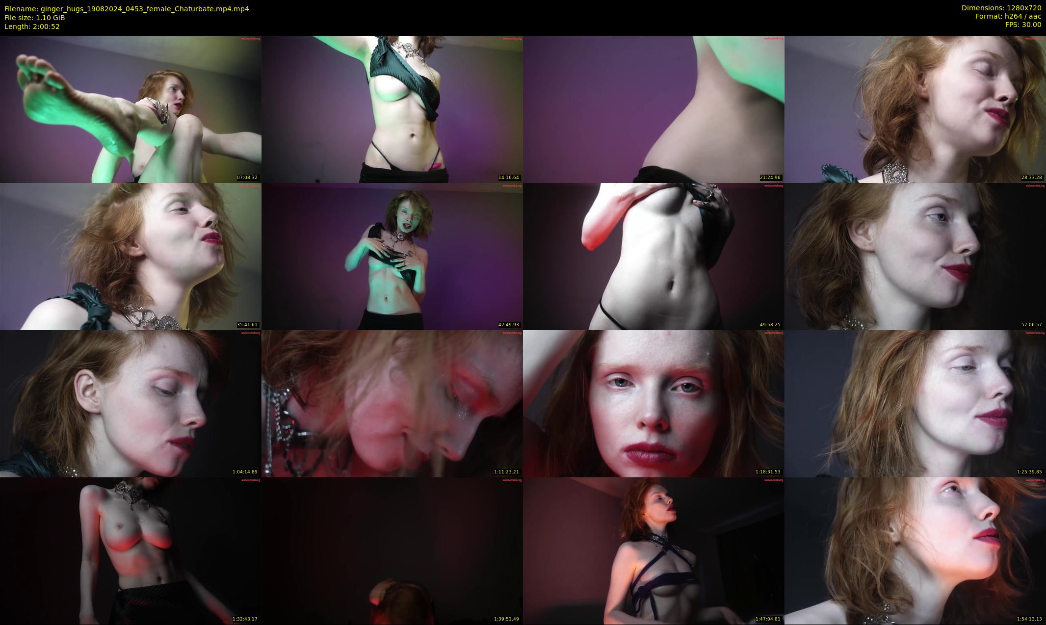 ginger_hugs — 121 minute Chaturbate female cam show recording, 720p, Aug 19, 2024