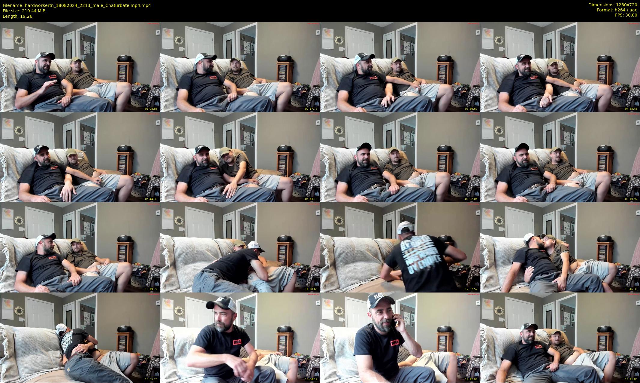 hardworkertn — 20 minute Chaturbate male cam show recording, 720p, Aug 18, 2024