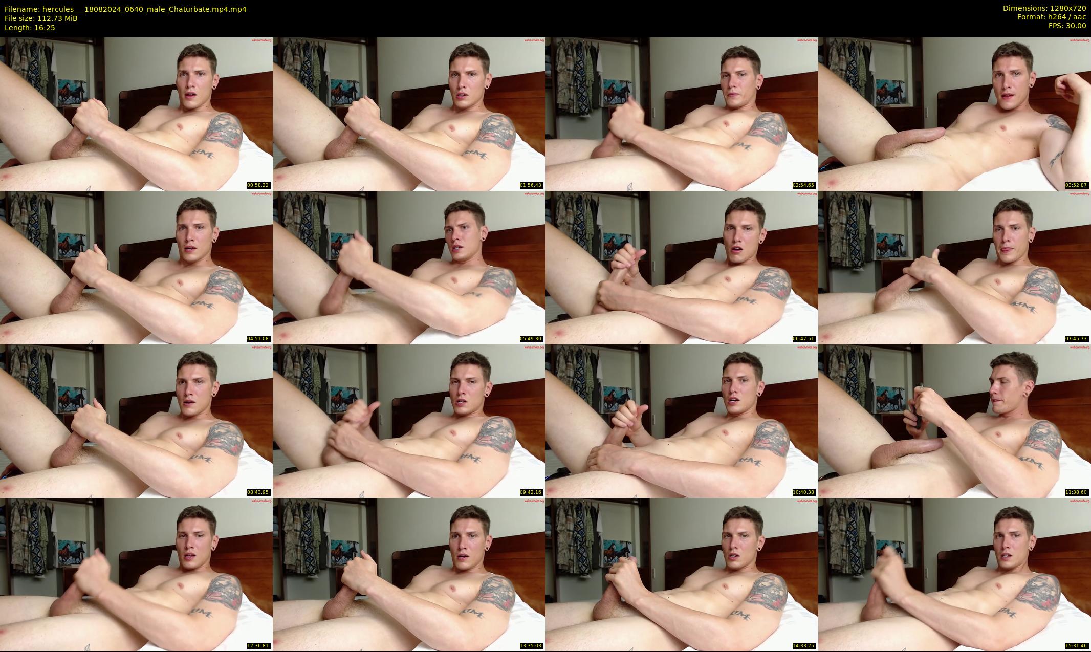 hercules__ — 17 minute Chaturbate male cam show recording, 720p, Aug 18, 2024