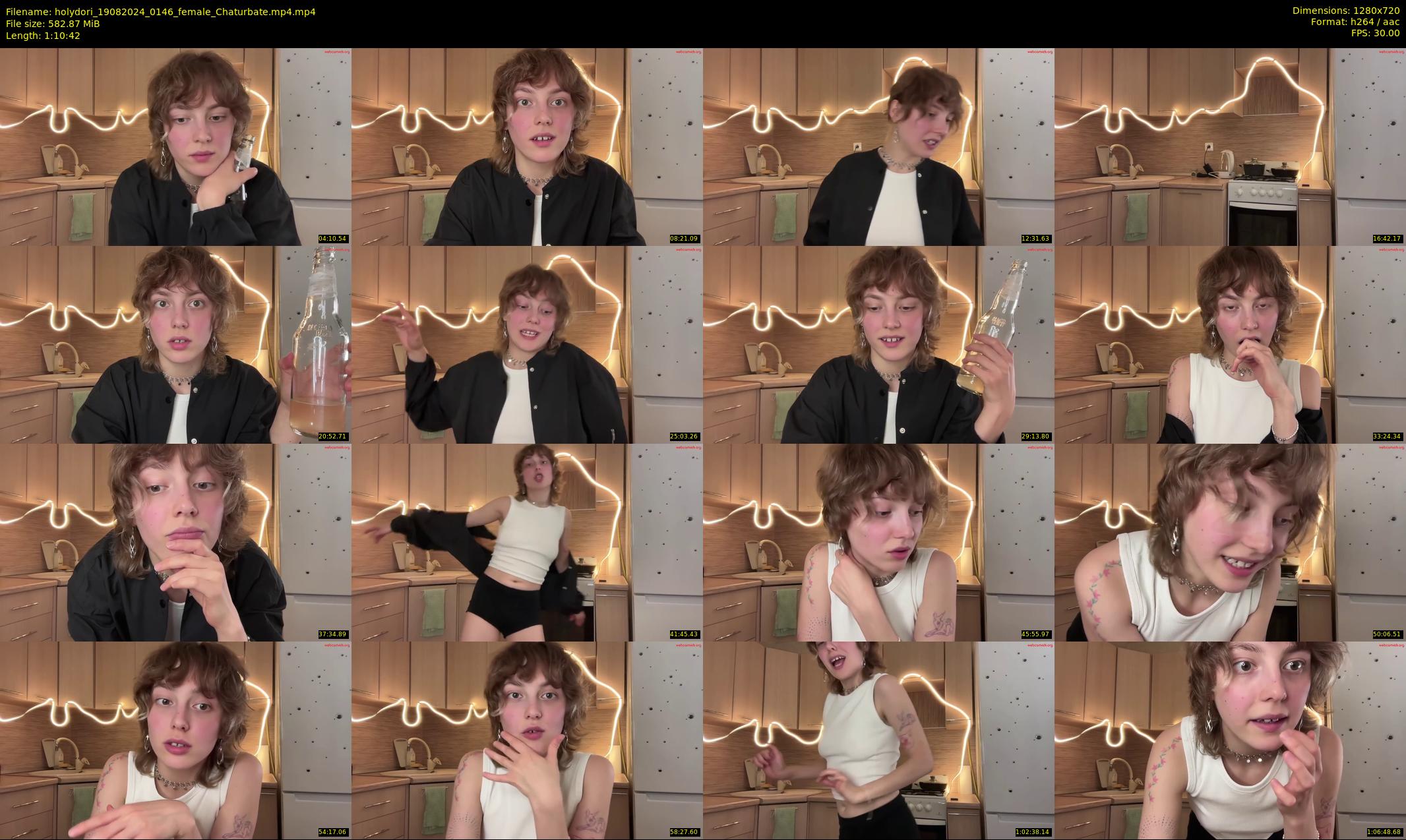 holydori — 71 minute Chaturbate female cam show recording, 720p, Aug 19, 2024