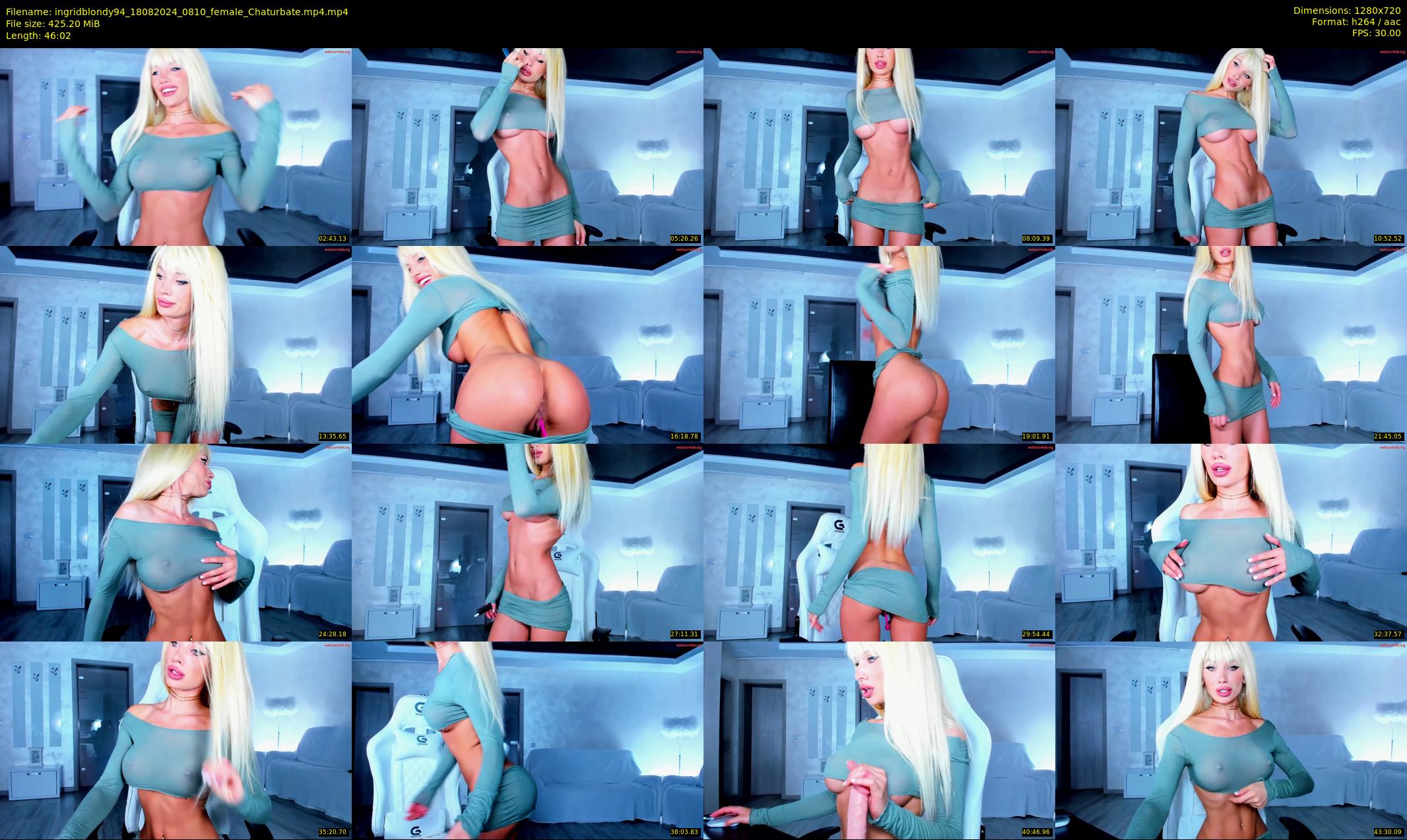 ingridblondy94 — 47 minute Chaturbate female cam show recording, 720p, Aug 18, 2024