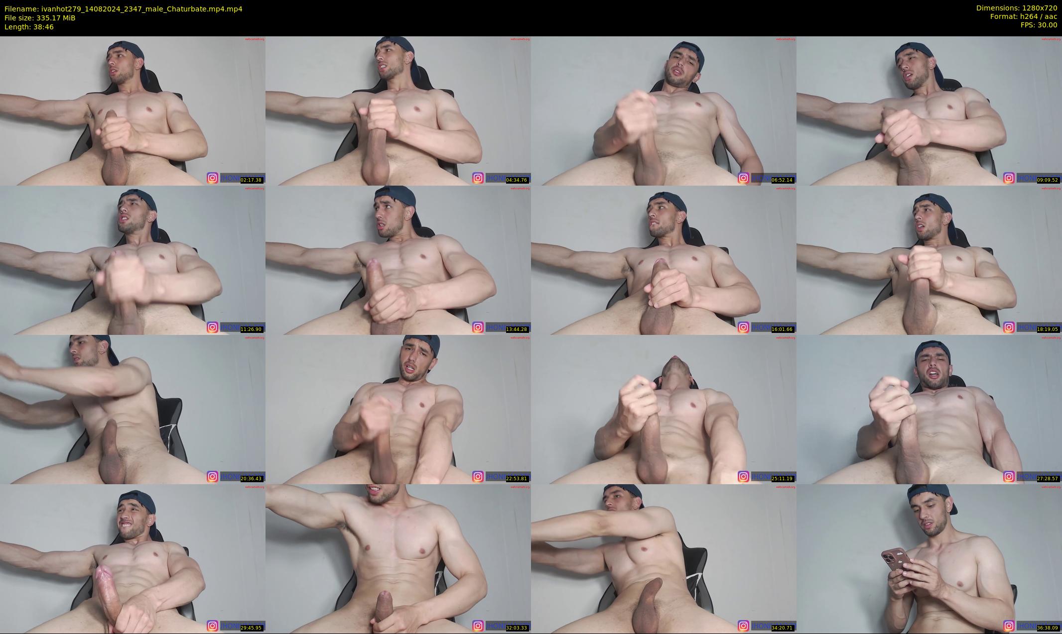ivanhot279 — 39 minute Chaturbate male cam show recording, 720p, Aug 14, 2024