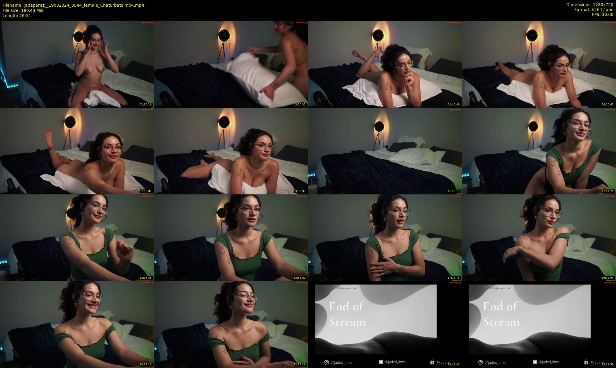 jadeperez_ — 27 minute Chaturbate female cam show recording, 720p, Aug 19, 2024
