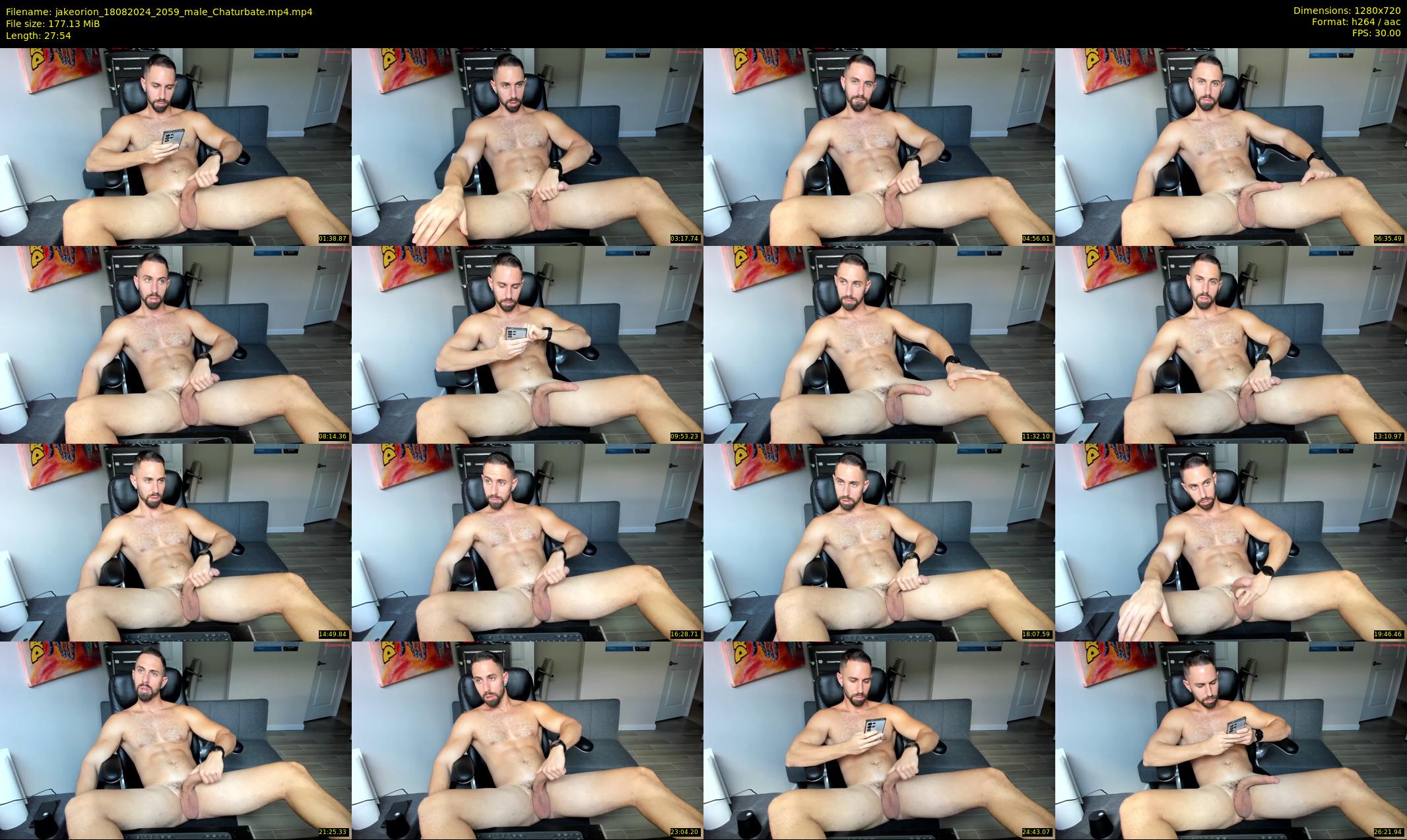jakeorion — 28 minute Chaturbate male cam show recording, 720p, Aug 18, 2024