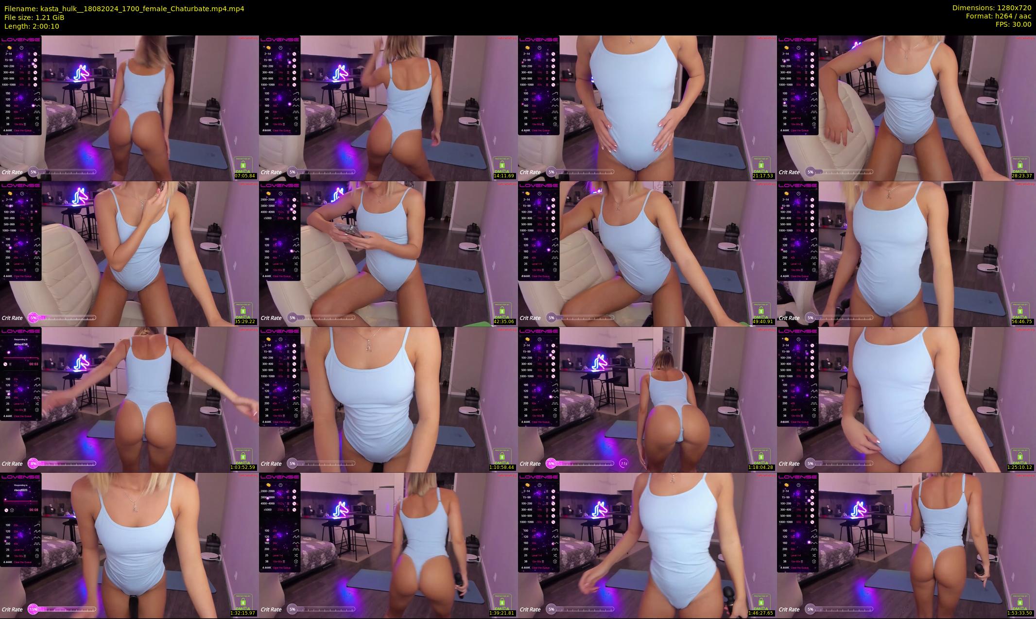 kasta_hulk_ — 121 minute Chaturbate female cam show recording, 720p, Aug 18, 2024
