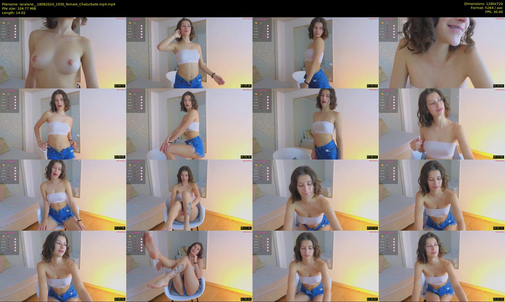 laralane_ — 15 minute Chaturbate female cam show recording, 720p, Aug 18, 2024