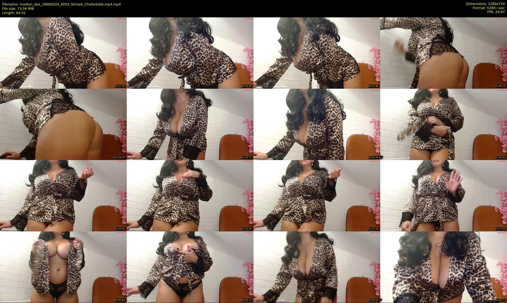 madlyn_dee — 5 minute Chaturbate female cam show recording, 720p, Aug 19, 2024