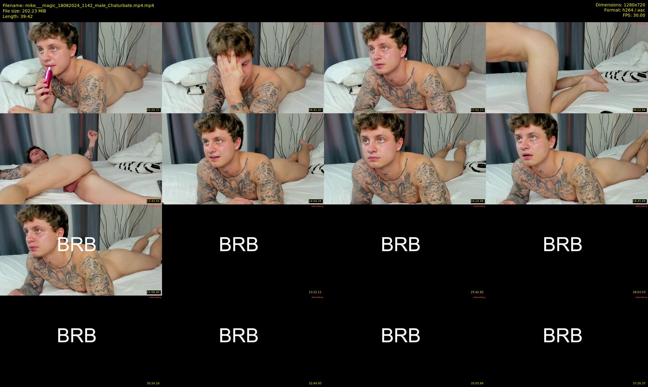 mike___magic — 40 minute Chaturbate male cam show recording, 720p, Aug 18, 2024