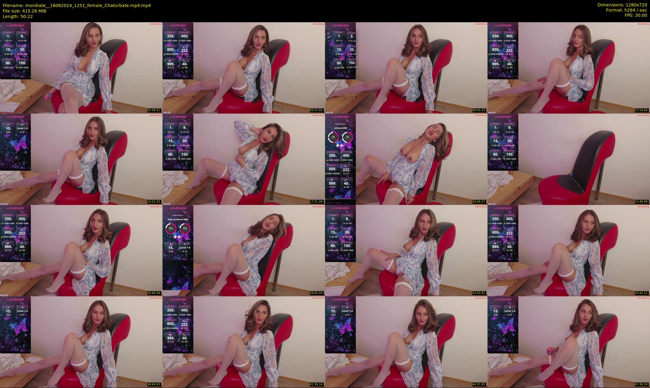 monikate_ — 51 minute Chaturbate couple cam show recording, 720p, Aug 18, 2024