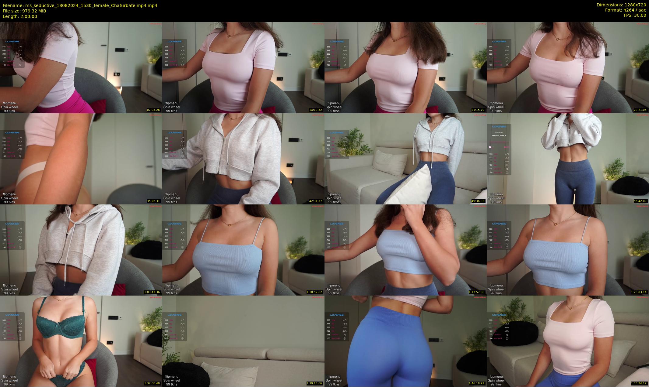 ms_seductive — 120 minute Chaturbate female cam show recording, 720p, Aug 18, 2024