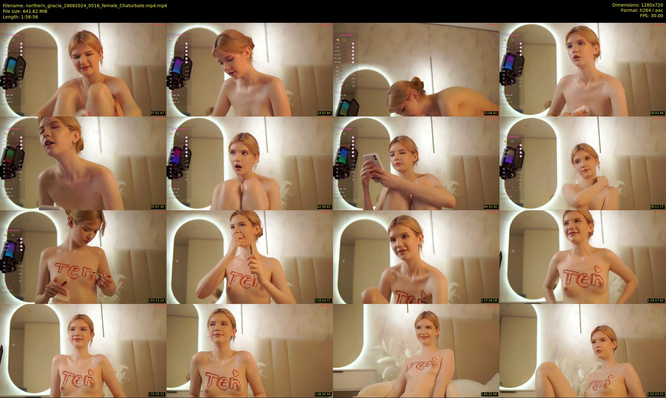 northern_gracia — 119 minute Chaturbate female cam show recording, 720p, Aug 19, 2024