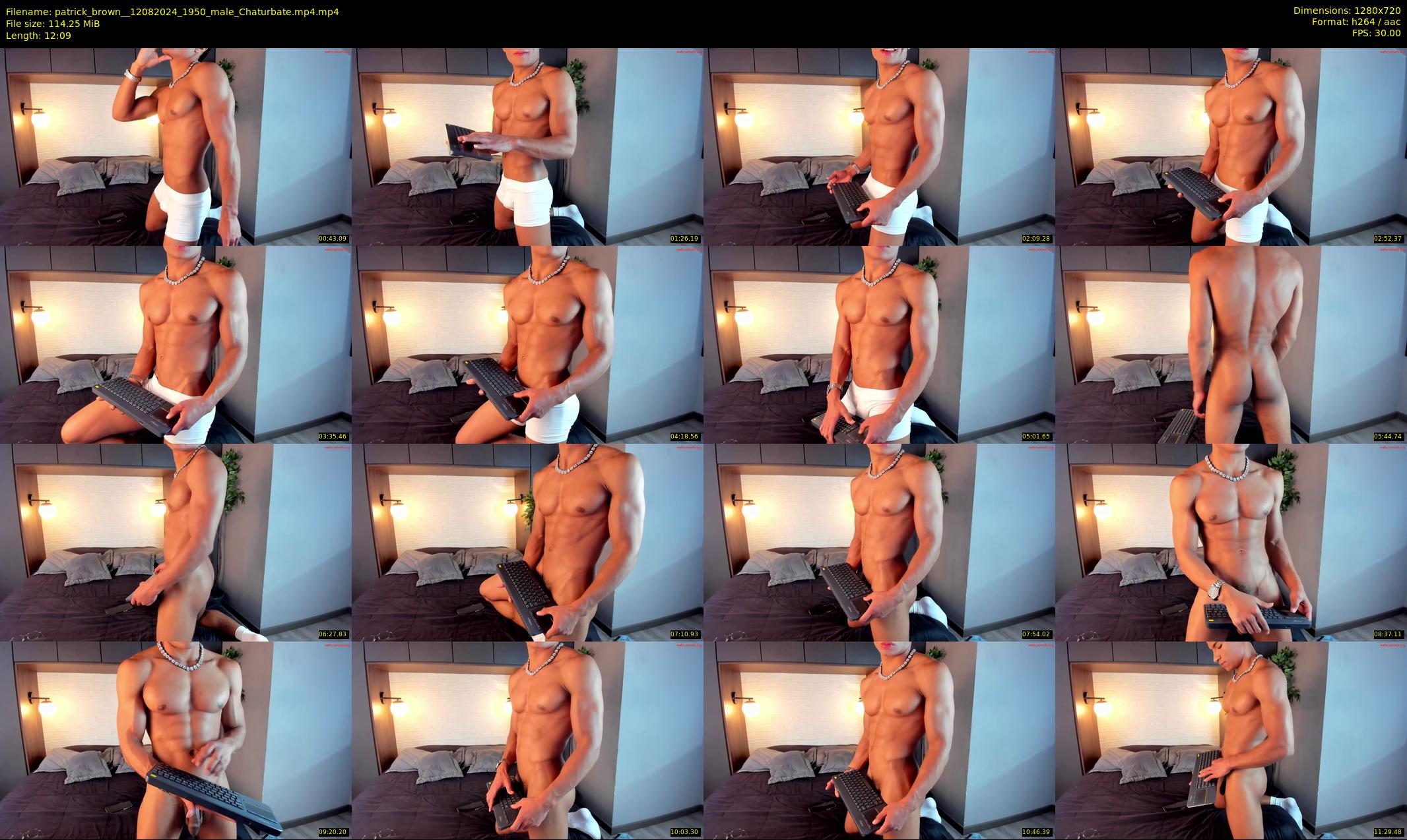 patrick_brown_ — 13 minute Chaturbate male cam show recording, 720p, Aug 12, 2024