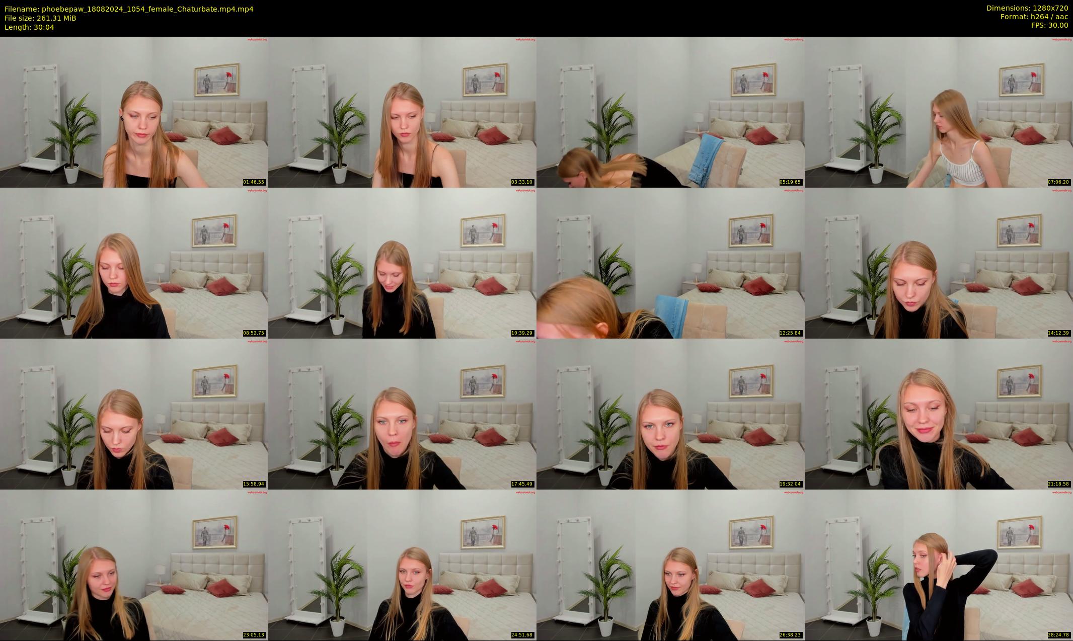 phoebepaw — 31 minute Chaturbate female cam show recording, 720p, Aug 18, 2024