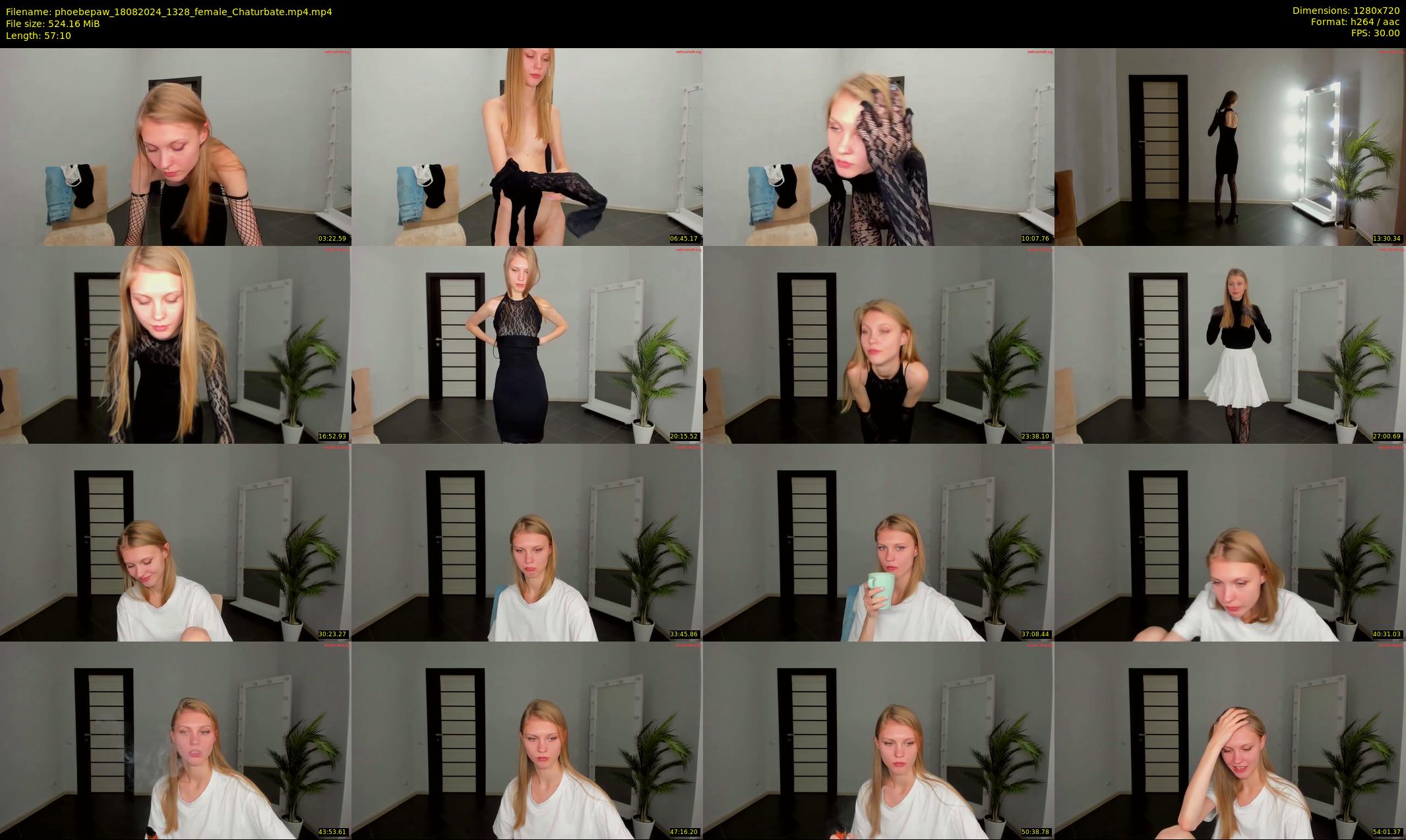 phoebepaw — 58 minute Chaturbate female cam show recording, 720p, Aug 18, 2024
