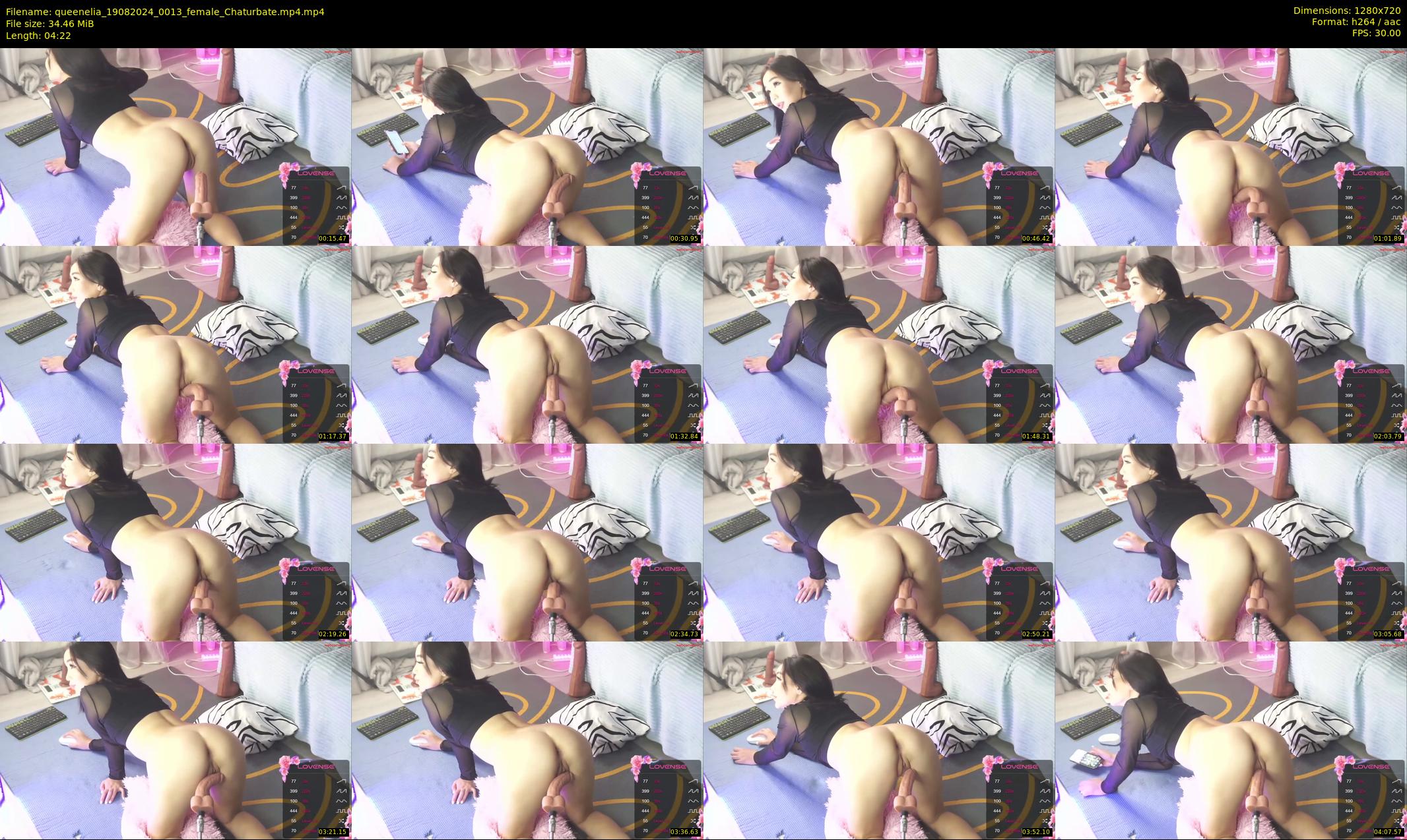 queenelia — 5 minute Chaturbate female cam show recording, 720p, Aug 19, 2024