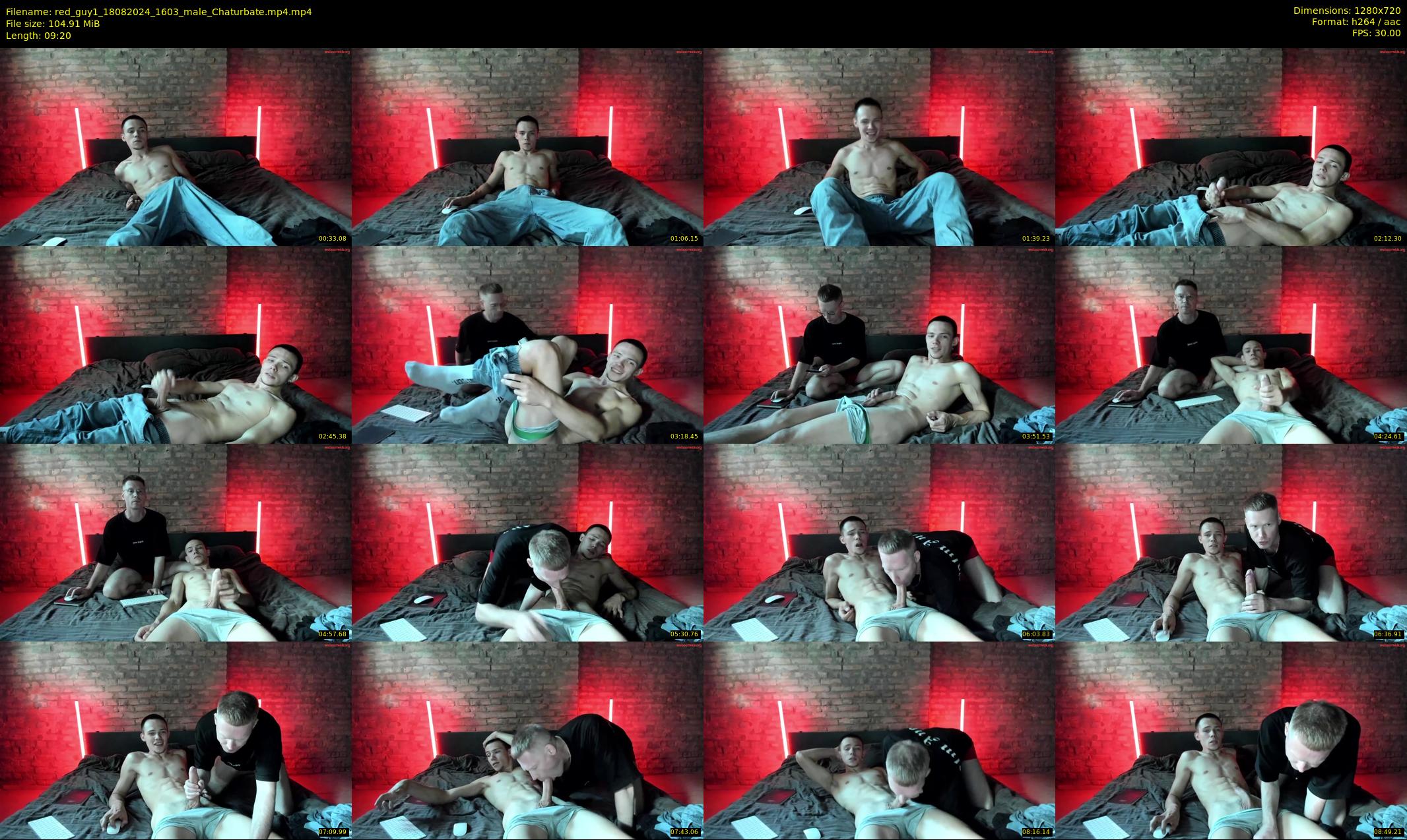 red_guy1 — 10 minute Chaturbate male cam show recording, 720p, Aug 18, 2024