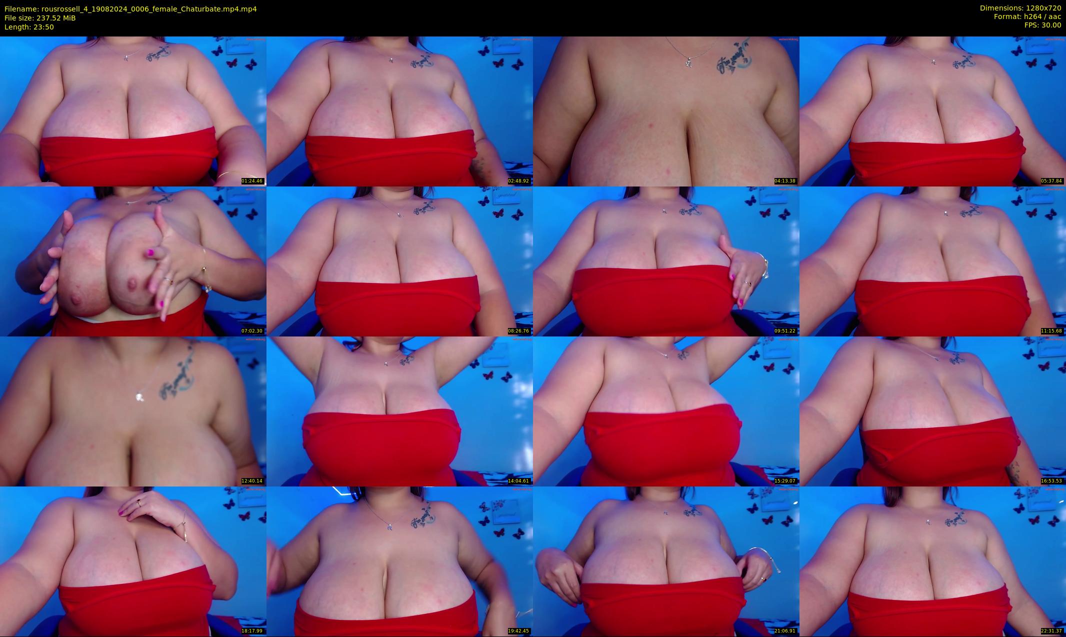 rousrossell_4 — 24 minute Chaturbate female cam show recording, 720p, Aug 19, 2024