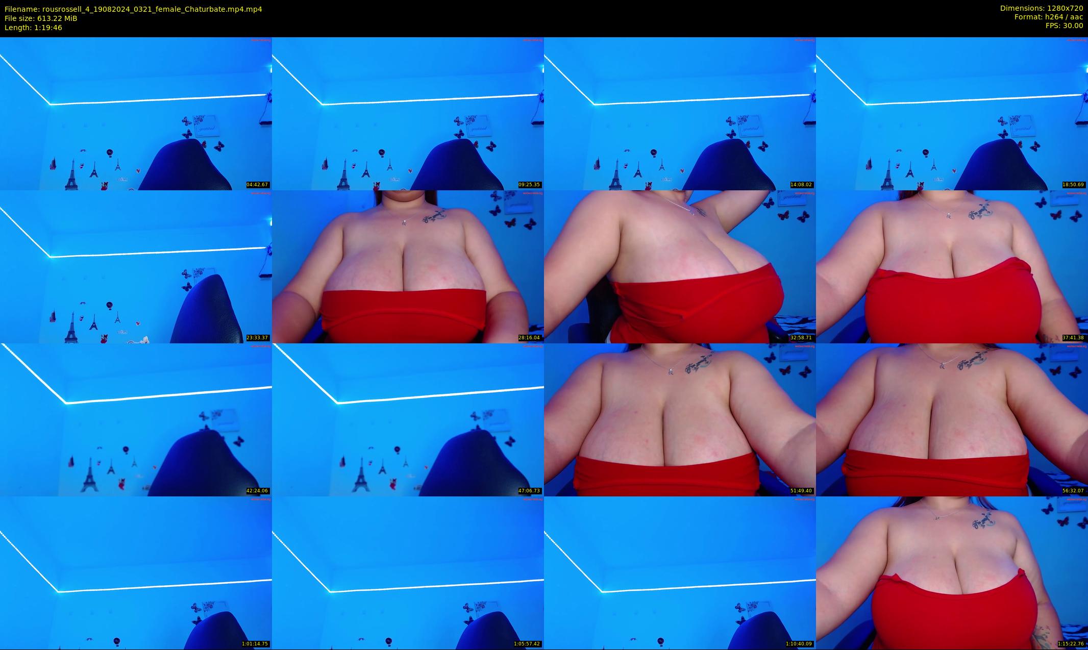 rousrossell_4 — 80 minute Chaturbate female cam show recording, 720p, Aug 19, 2024