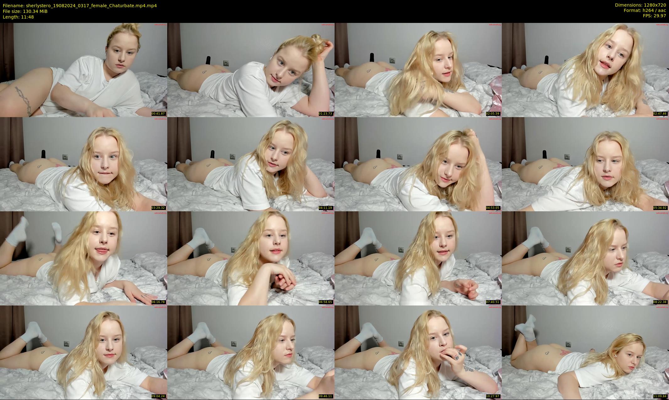 sherlystero — 12 minute Chaturbate couple cam show recording, 720p, Aug 19, 2024