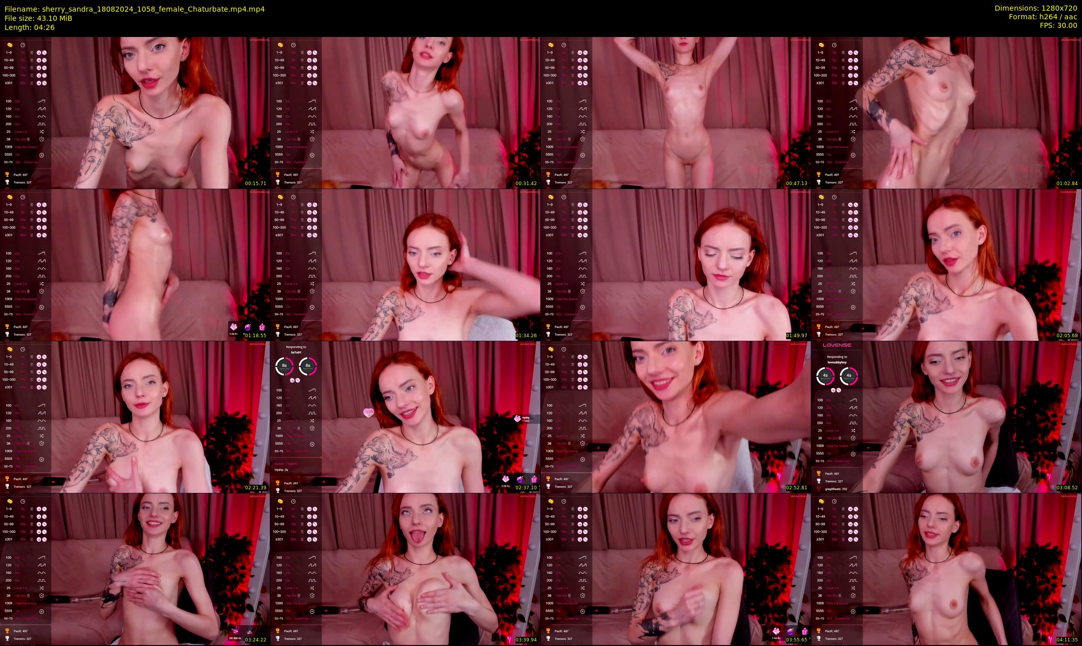 sherry_sandra — 5 minute Chaturbate female cam show recording, 720p, Aug 18, 2024