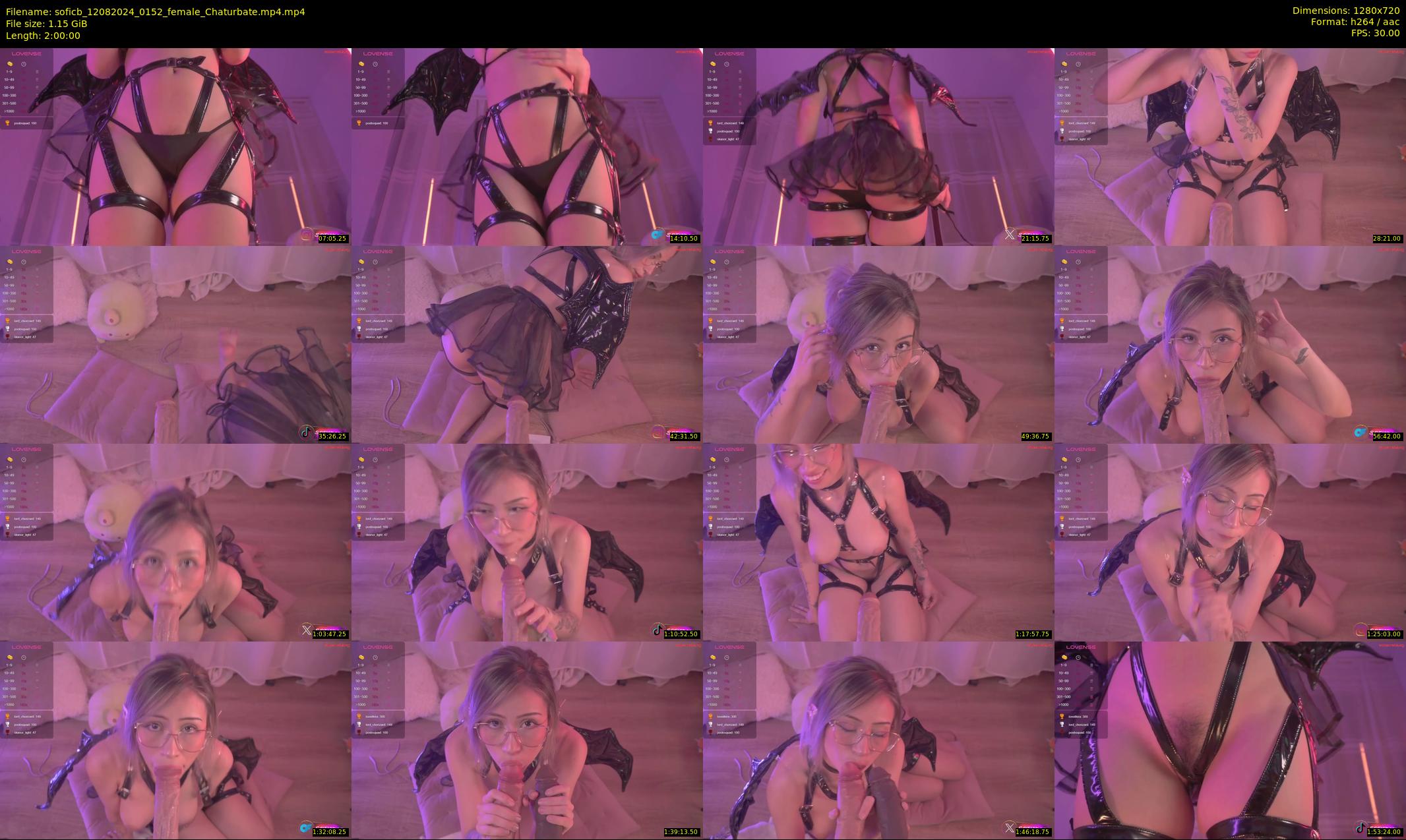 soficb — 120 minute Chaturbate female cam show recording, 720p, Aug 12, 2024