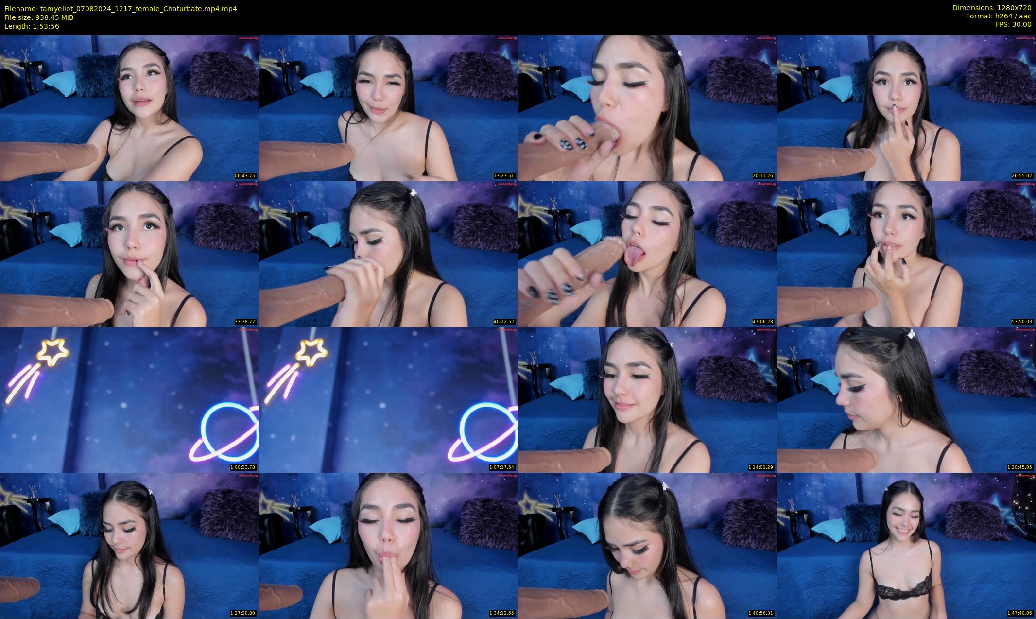 tamyeliot — 114 minute Chaturbate female cam show recording, 720p, Aug 7, 2024
