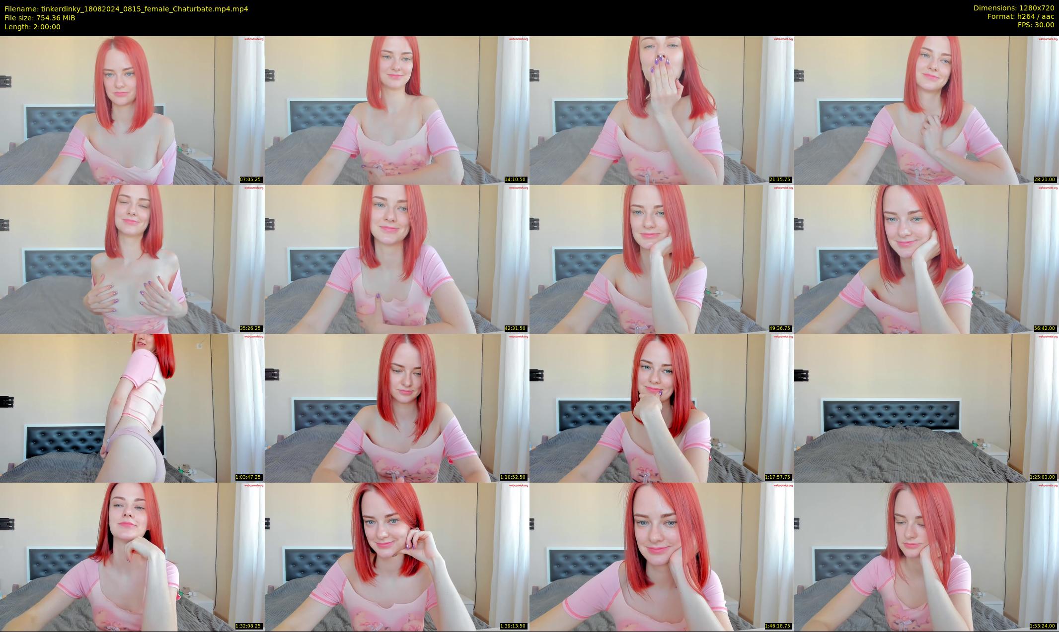 tinkerdinky — 120 minute Chaturbate female cam show recording, 720p, Aug 18, 2024