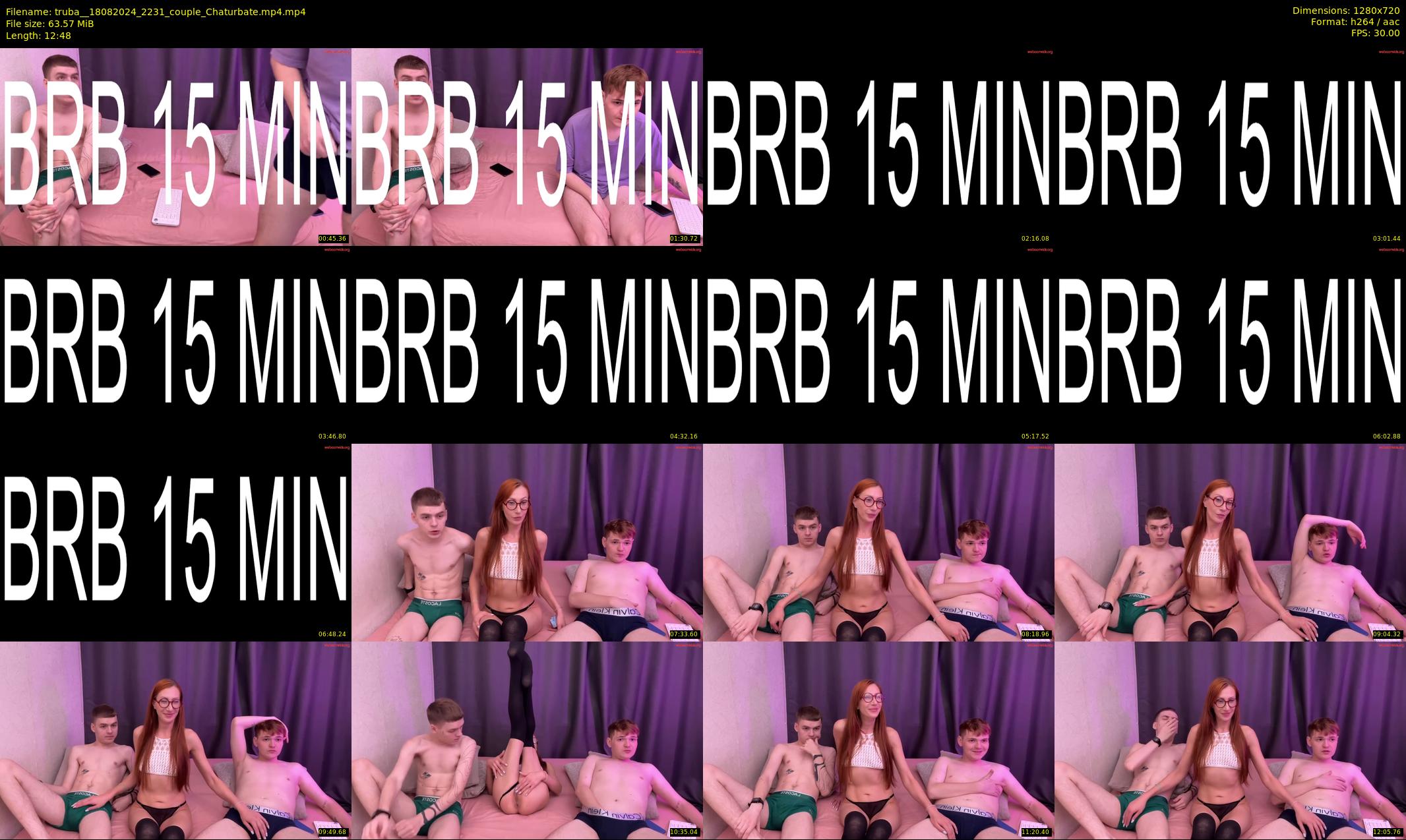 truba_ — 13 minute Chaturbate couple cam show recording, 720p, Aug 18, 2024