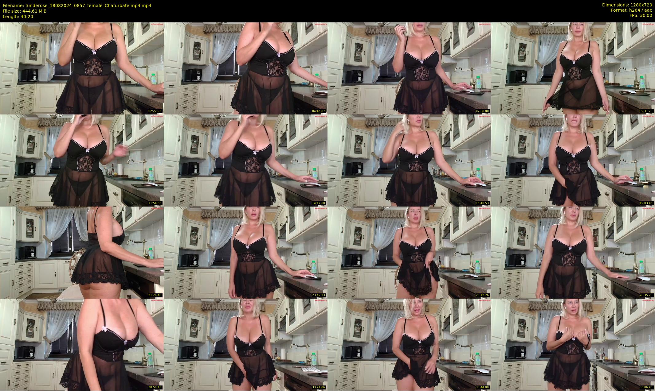 tunderose — 41 minute Chaturbate female cam show recording, 720p, Aug 18, 2024