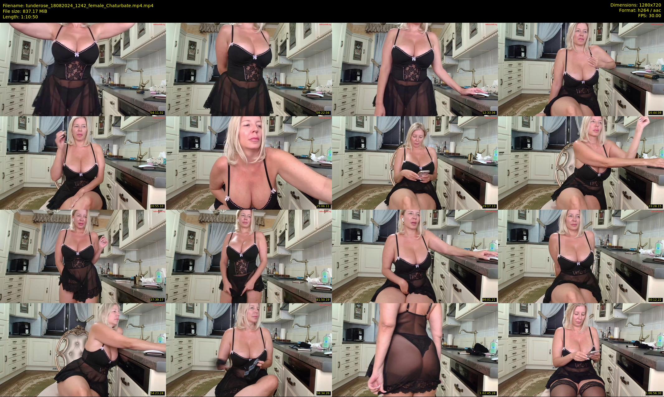 tunderose — 71 minute Chaturbate female cam show recording, 720p, Aug 18, 2024